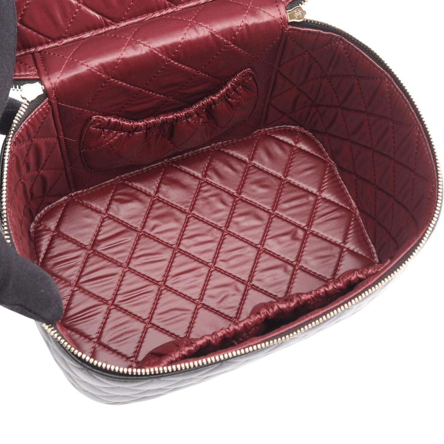 Chanel CC Quilted Lambskin Vanity Bag