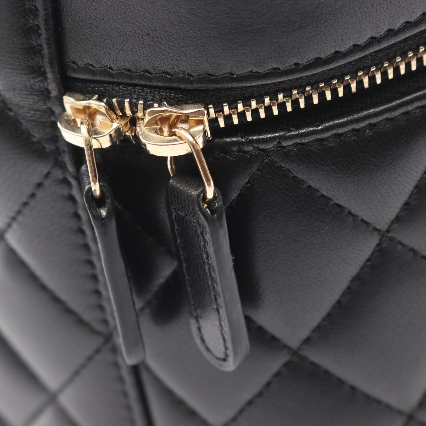Chanel CC Quilted Lambskin Vanity Bag