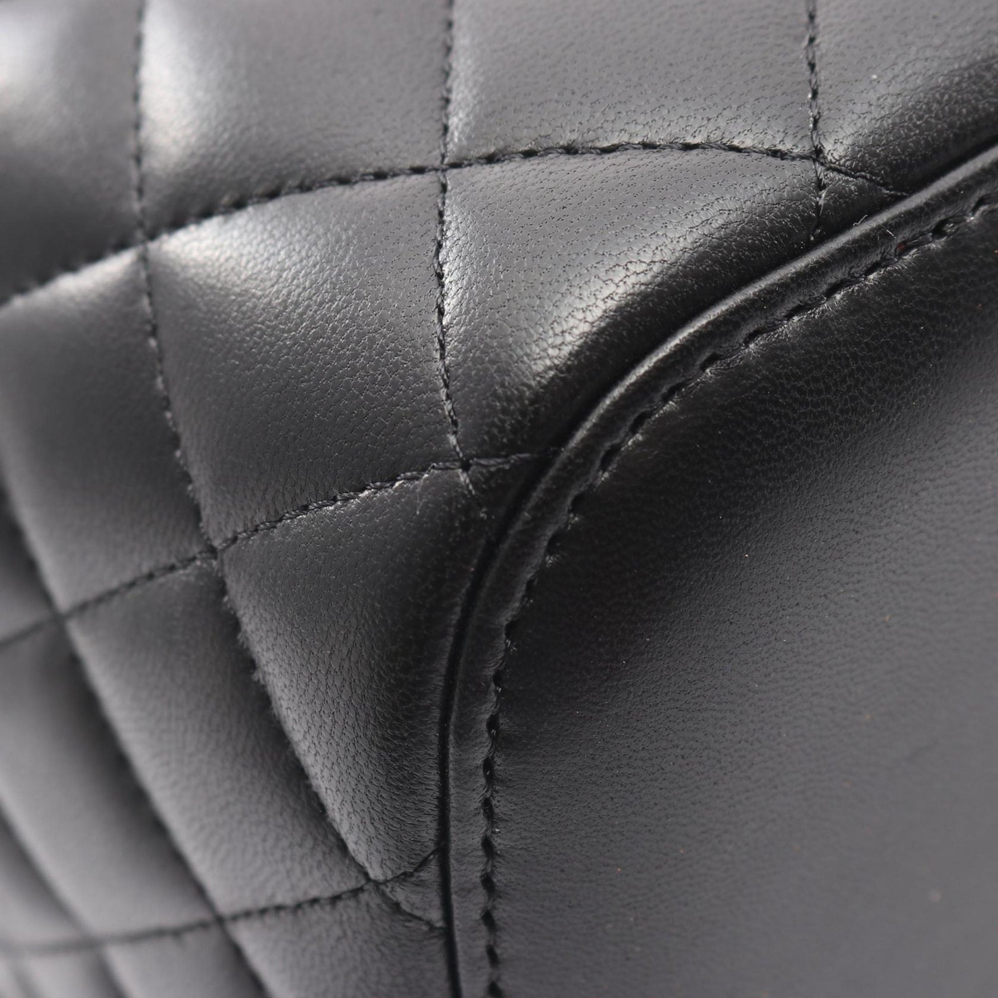 Chanel CC Quilted Lambskin Vanity Bag