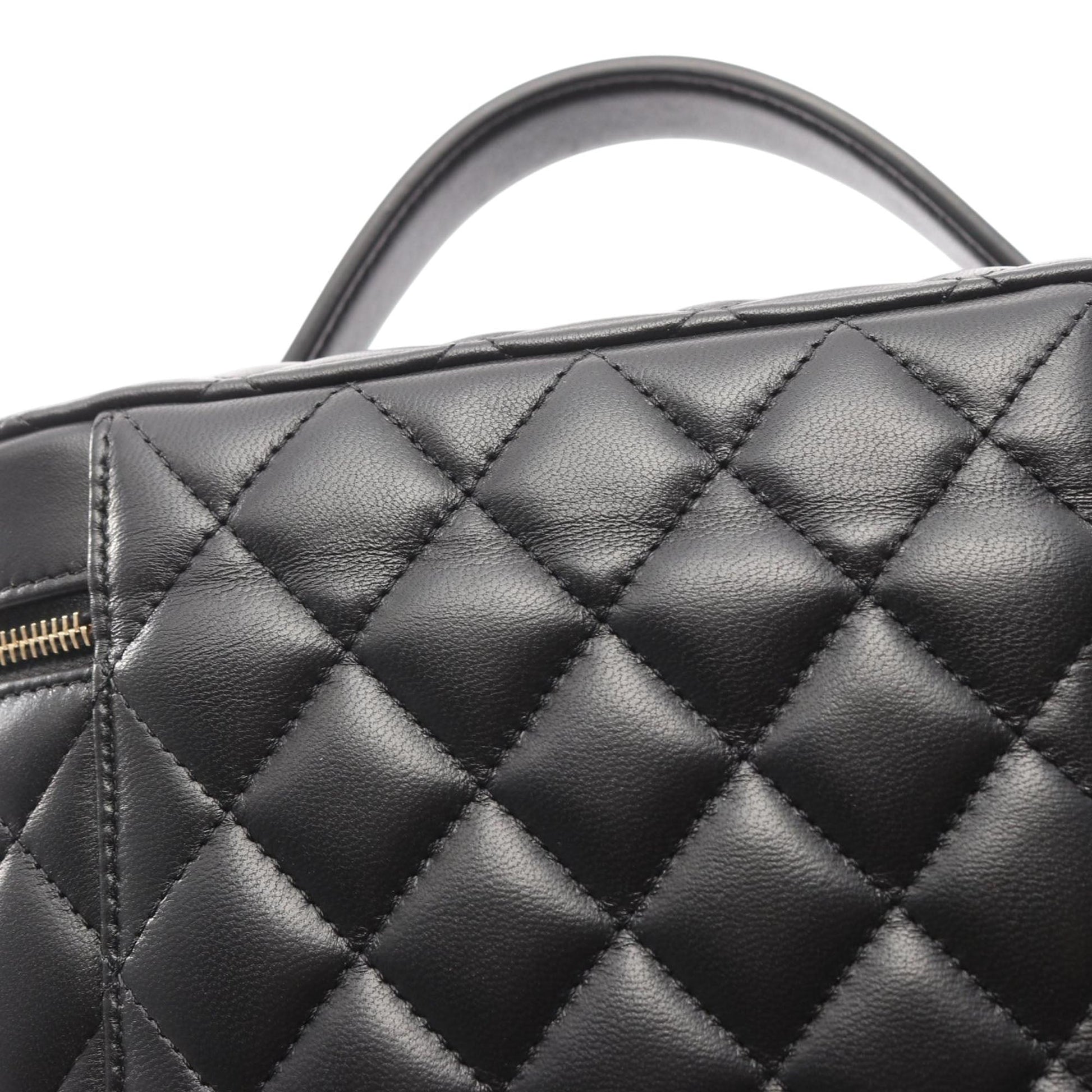 Chanel CC Quilted Lambskin Vanity Bag