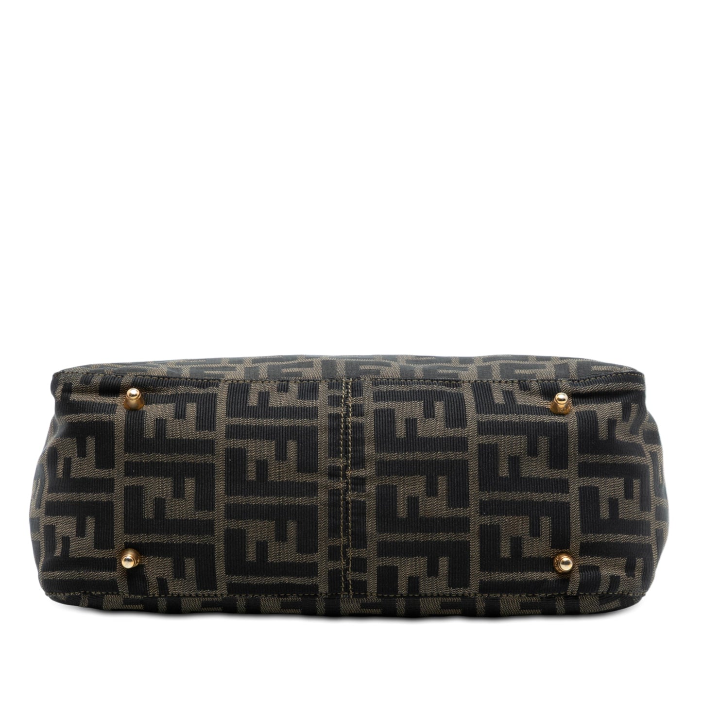 Fendi Small Zucca Canvas Twins Tote