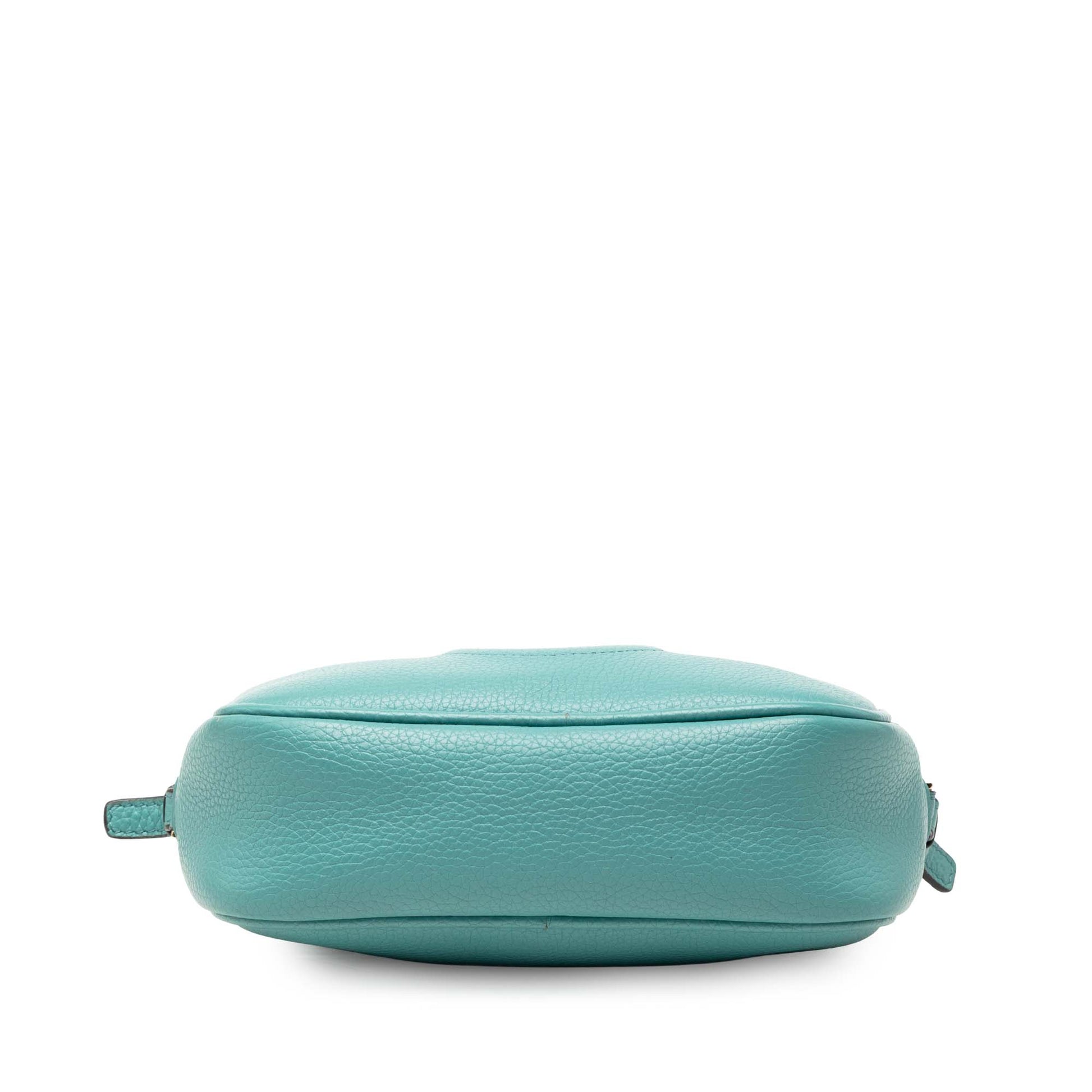 Ferragamo Leather Gancini Camera Bag