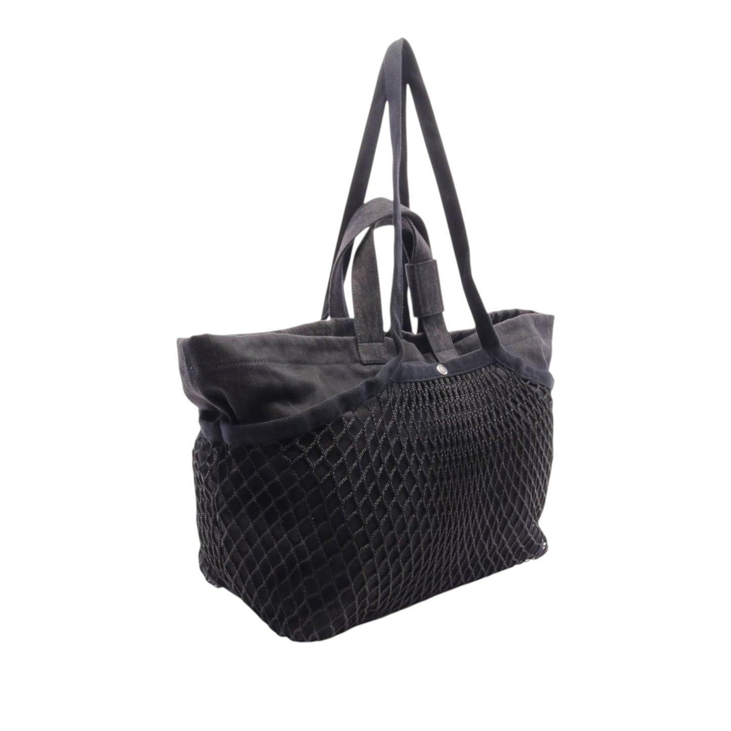 Balenciaga Mesh and Canvas 24/7 Tote