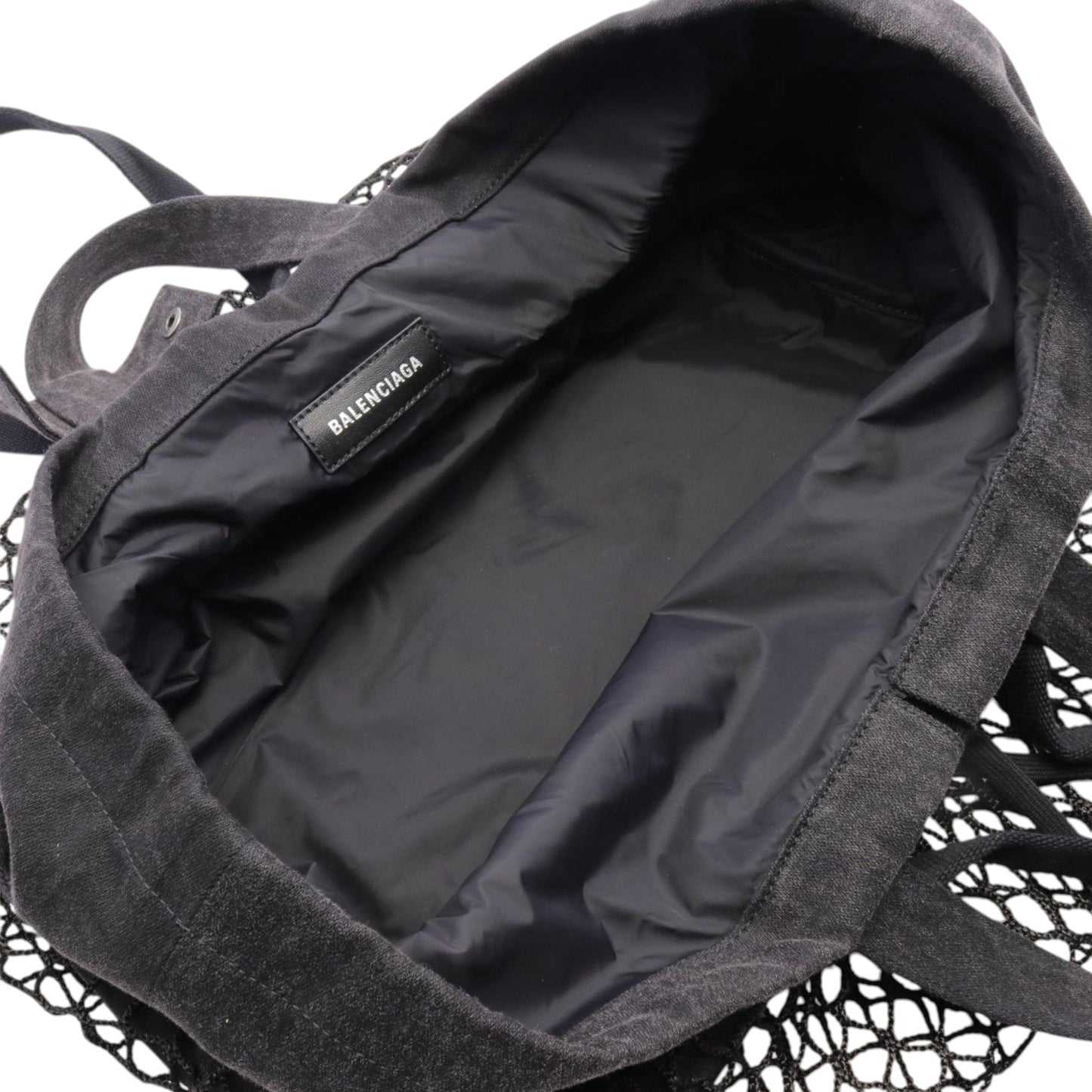 Balenciaga Mesh and Canvas 24/7 Tote