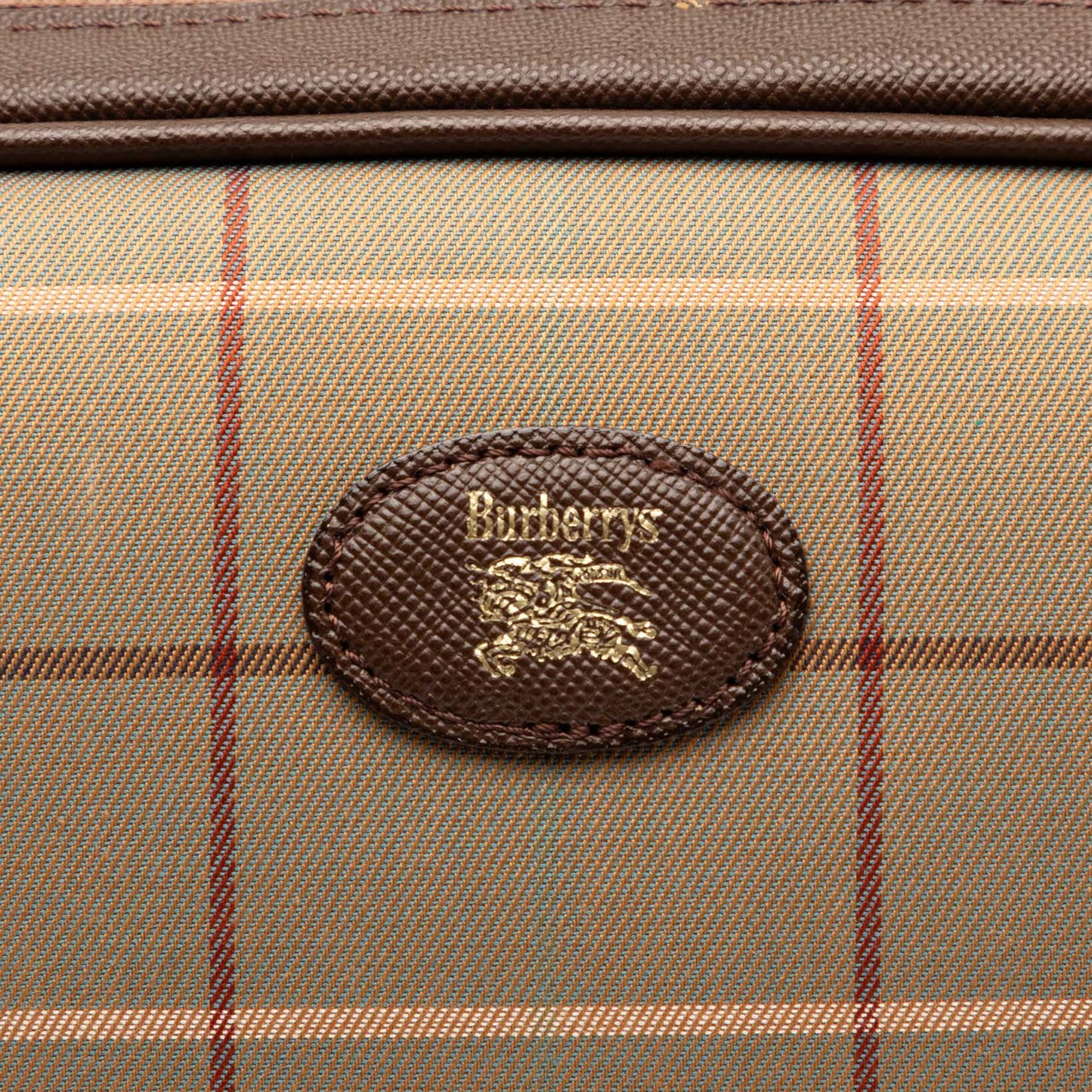 Burberry Vintage Check Canvas Clutch
