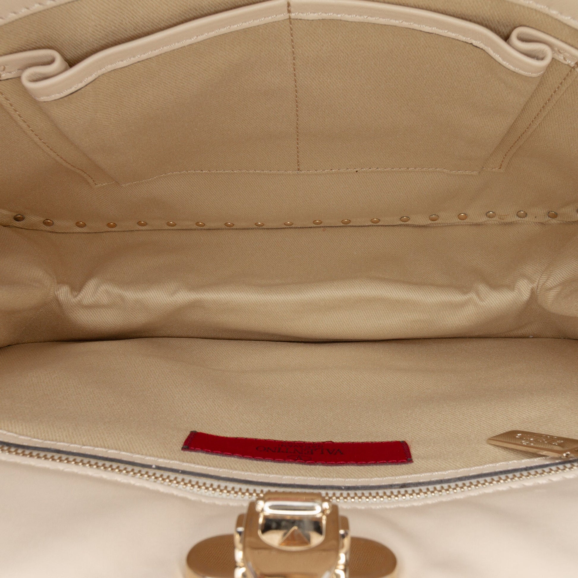 Valentino Leather Rockstud Shoulder Bag