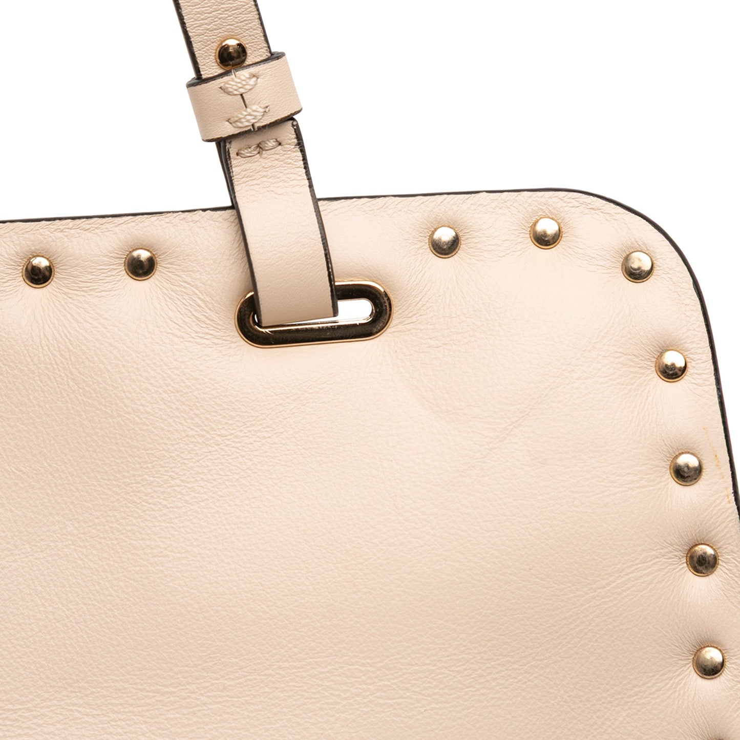 Valentino Leather Rockstud Shoulder Bag