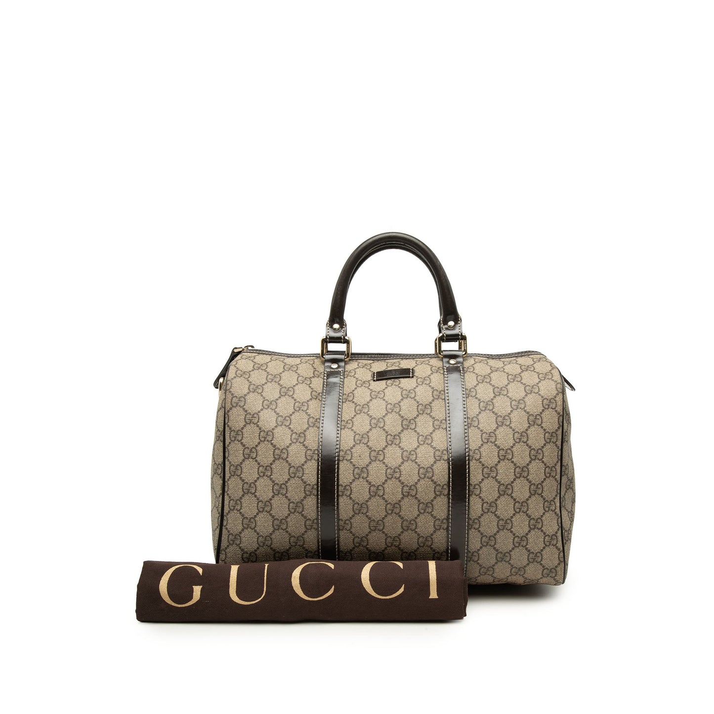 Gucci Medium GG Supreme Joy Boston Bag