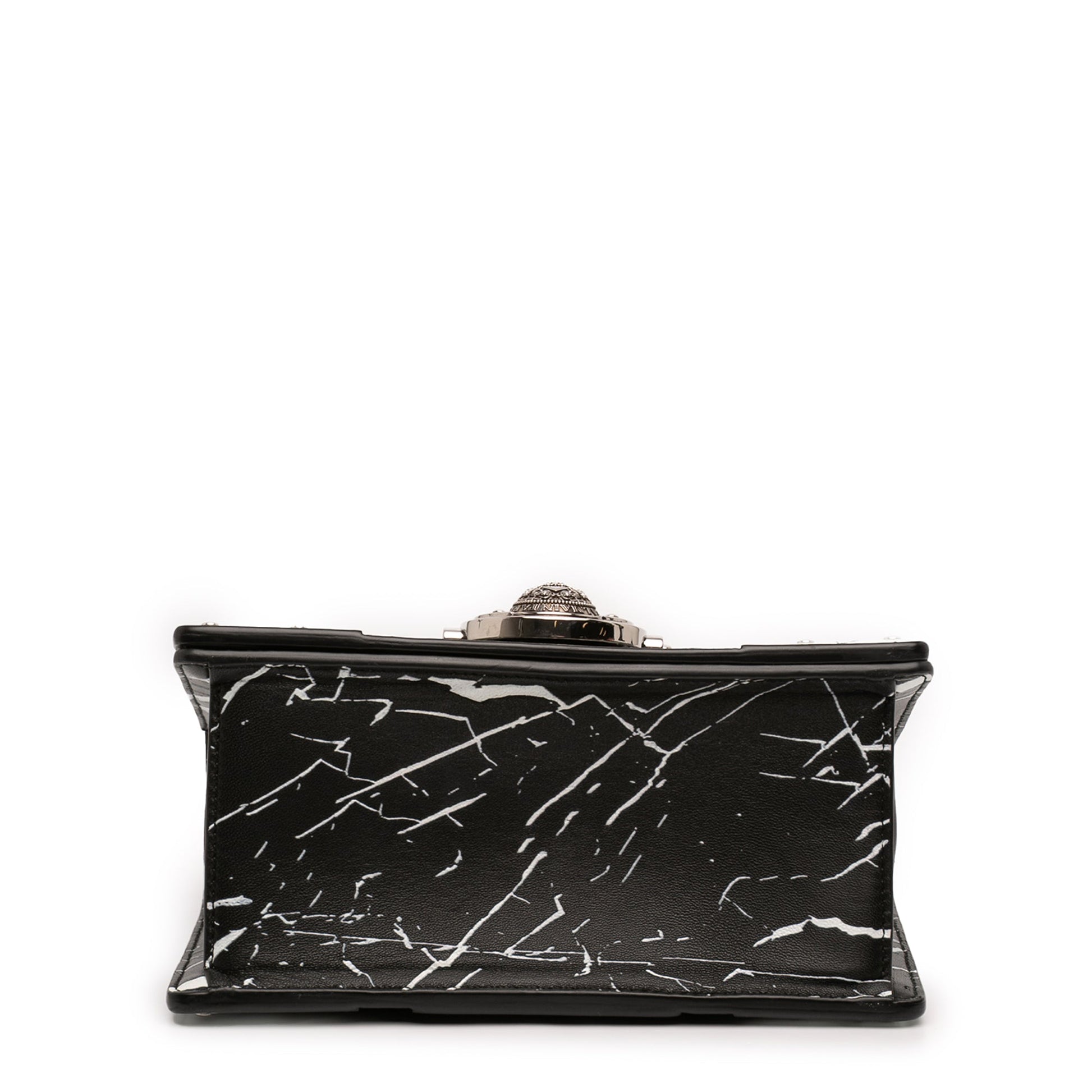 Printed Leather Ring Box 20 Crossbody