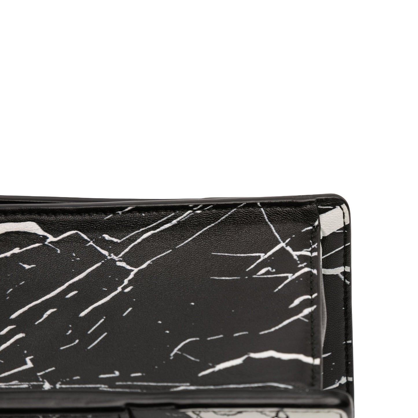 Printed Leather Ring Box 20 Crossbody