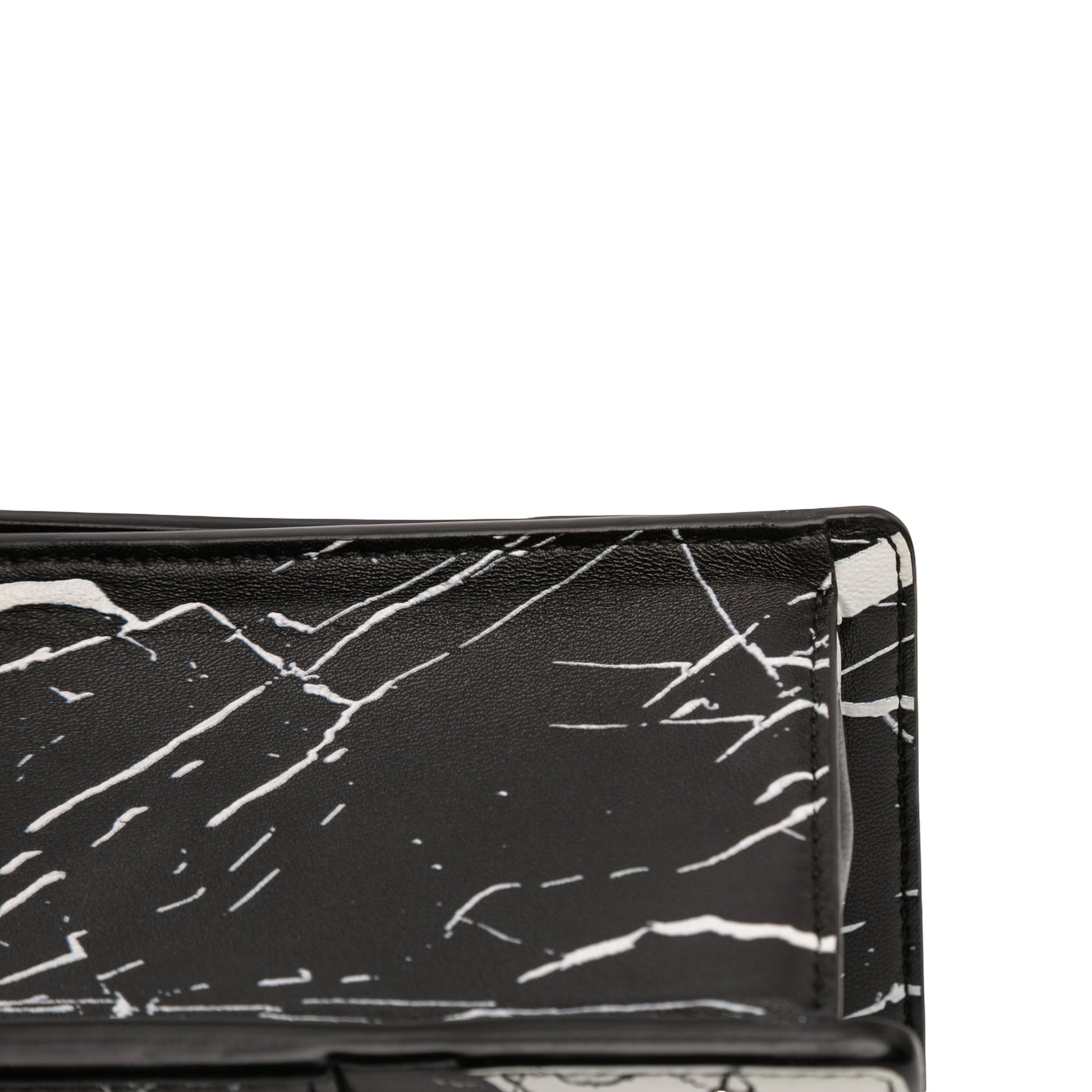 Printed Leather Ring Box 20 Crossbody