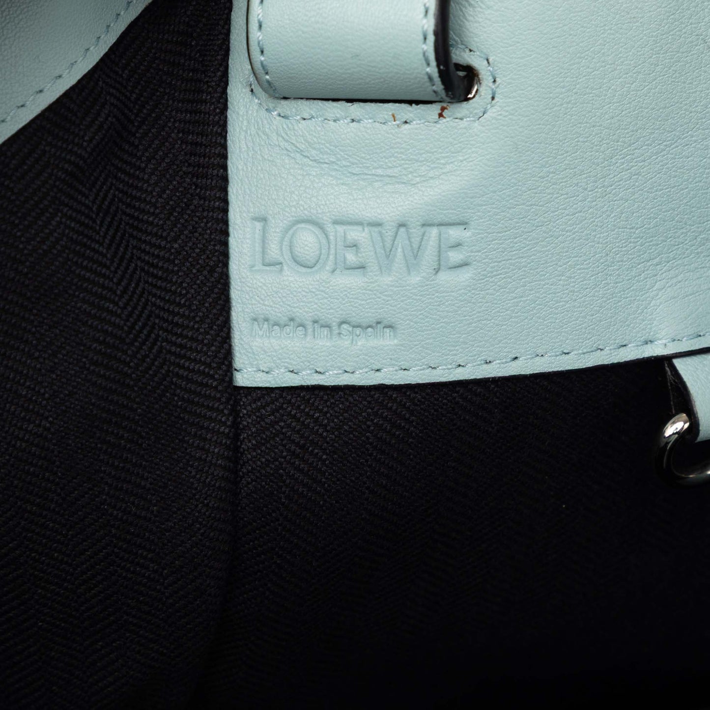 LOEWE Medium Leather Hammock Satchel