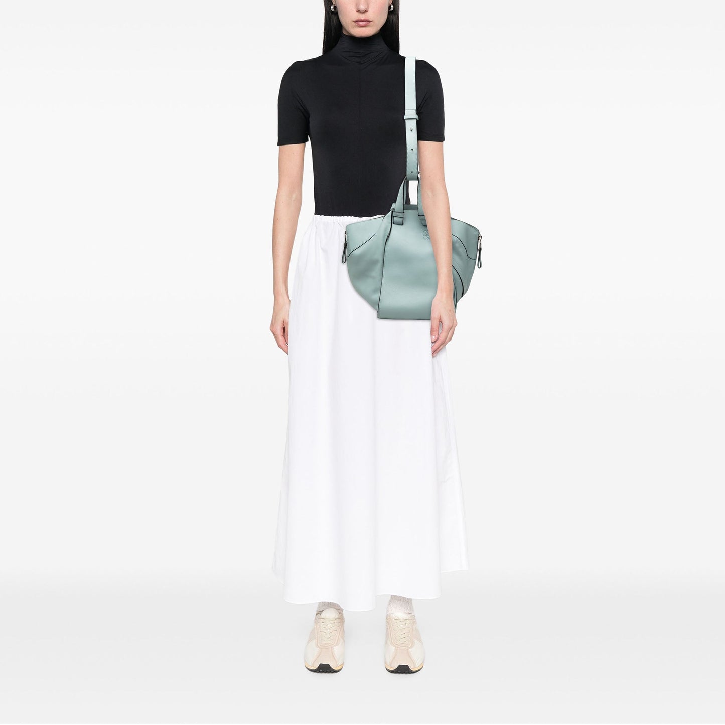 LOEWE Medium Leather Hammock Satchel