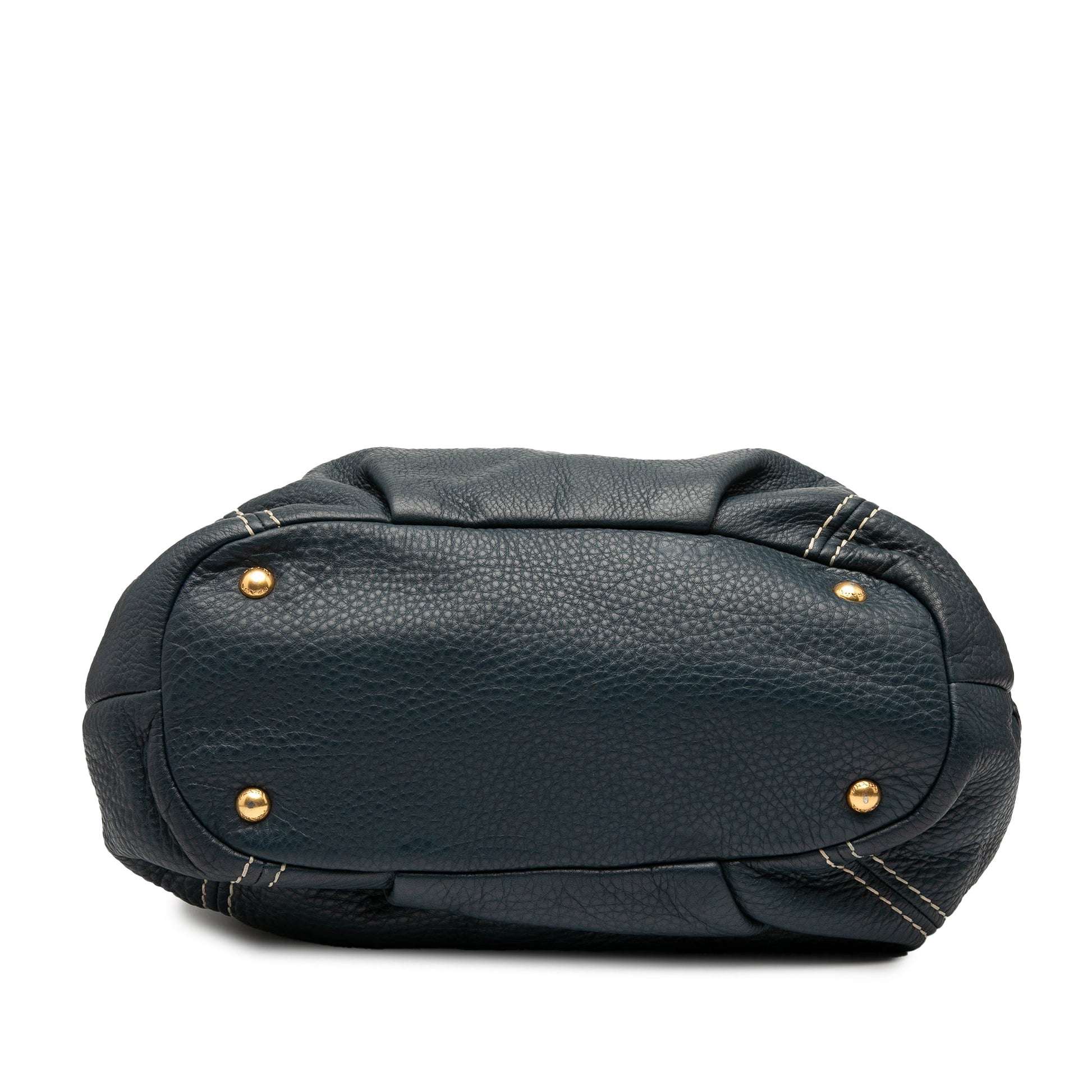 Prada Vitello Daino Zip Top Satchel