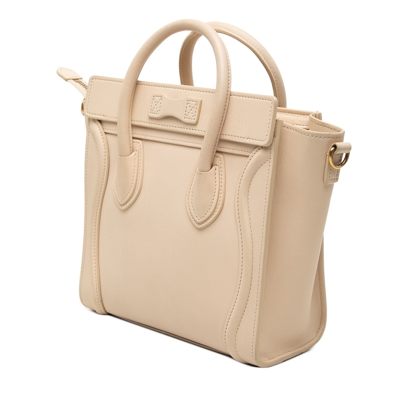 Celine Nano Leather Luggage Tote