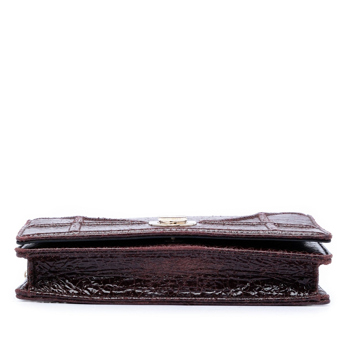 Dior Mini Crackled Deerskin Diorama Flap