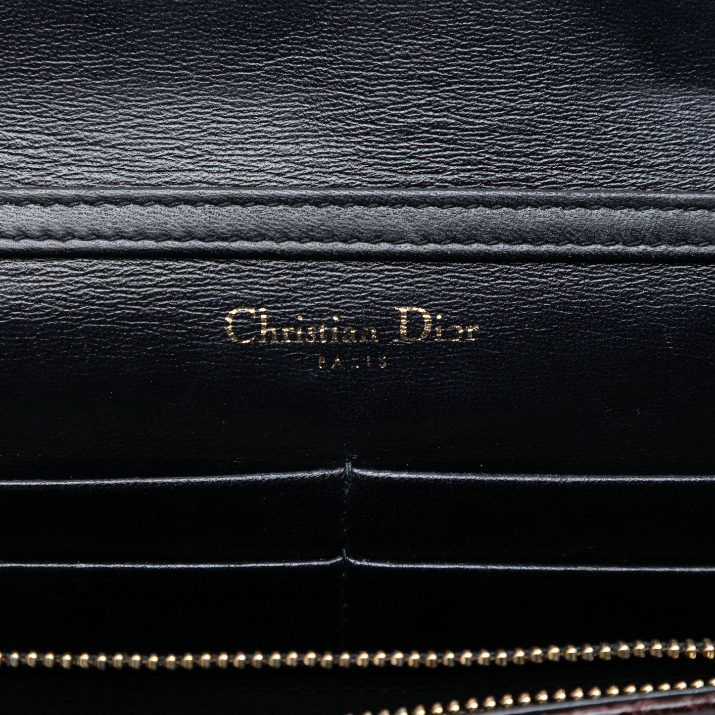 Dior Mini Crackled Deerskin Diorama Flap
