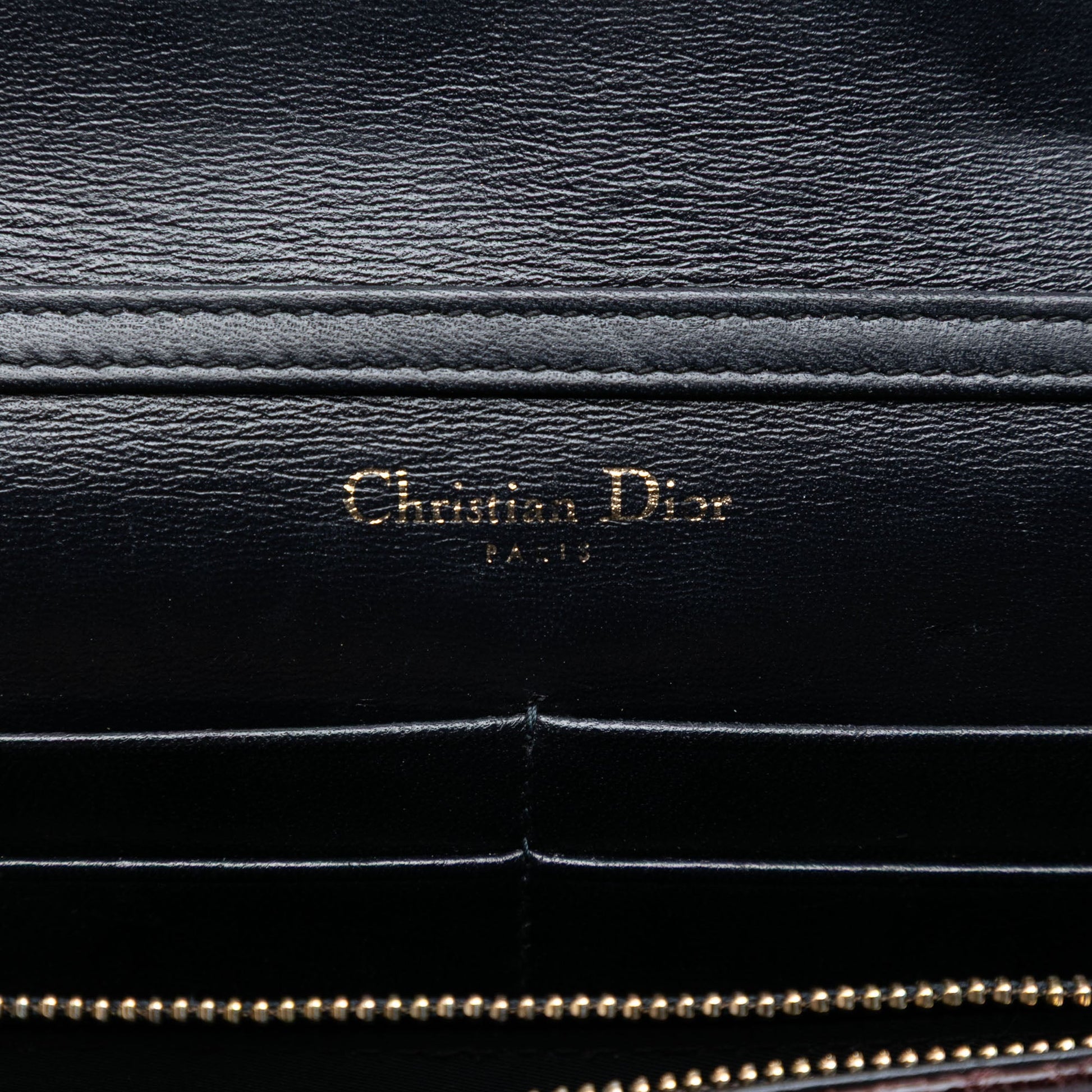 Dior Mini Crackled Deerskin Diorama Flap