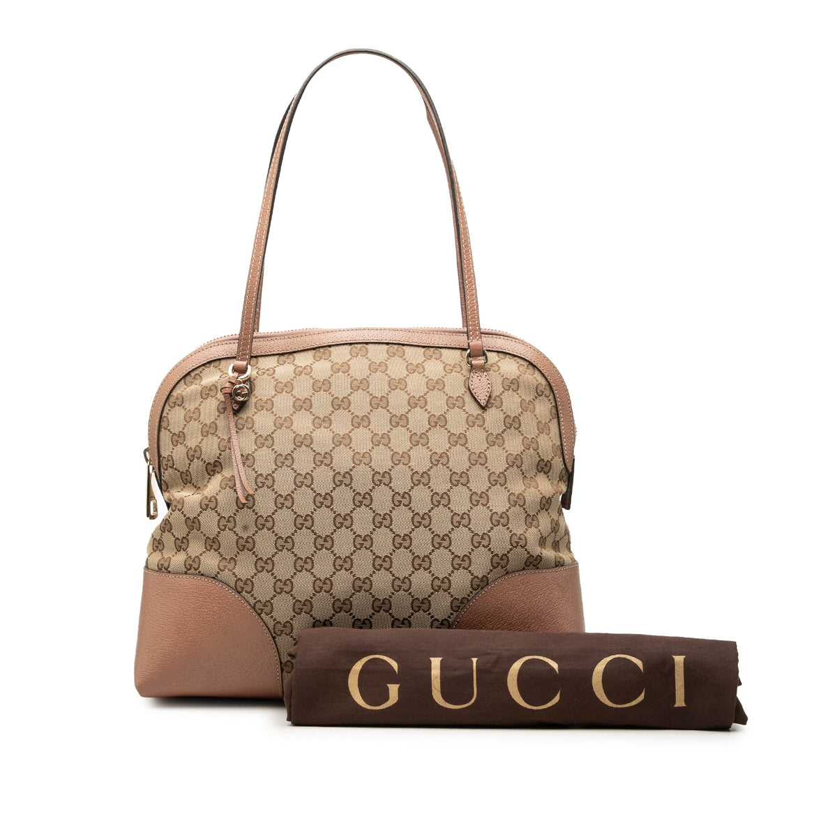 Gucci Medium GG Canvas Bree Dome Tote
