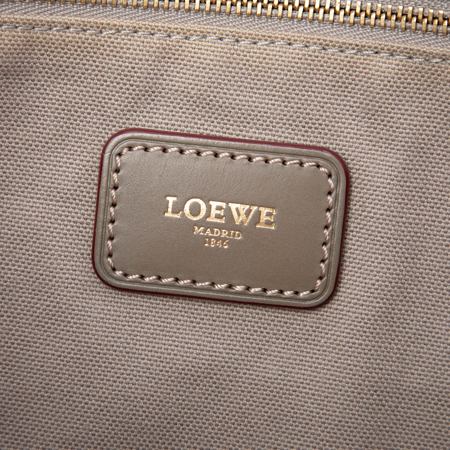 LOEWE Anagram Coated Canvas Tote