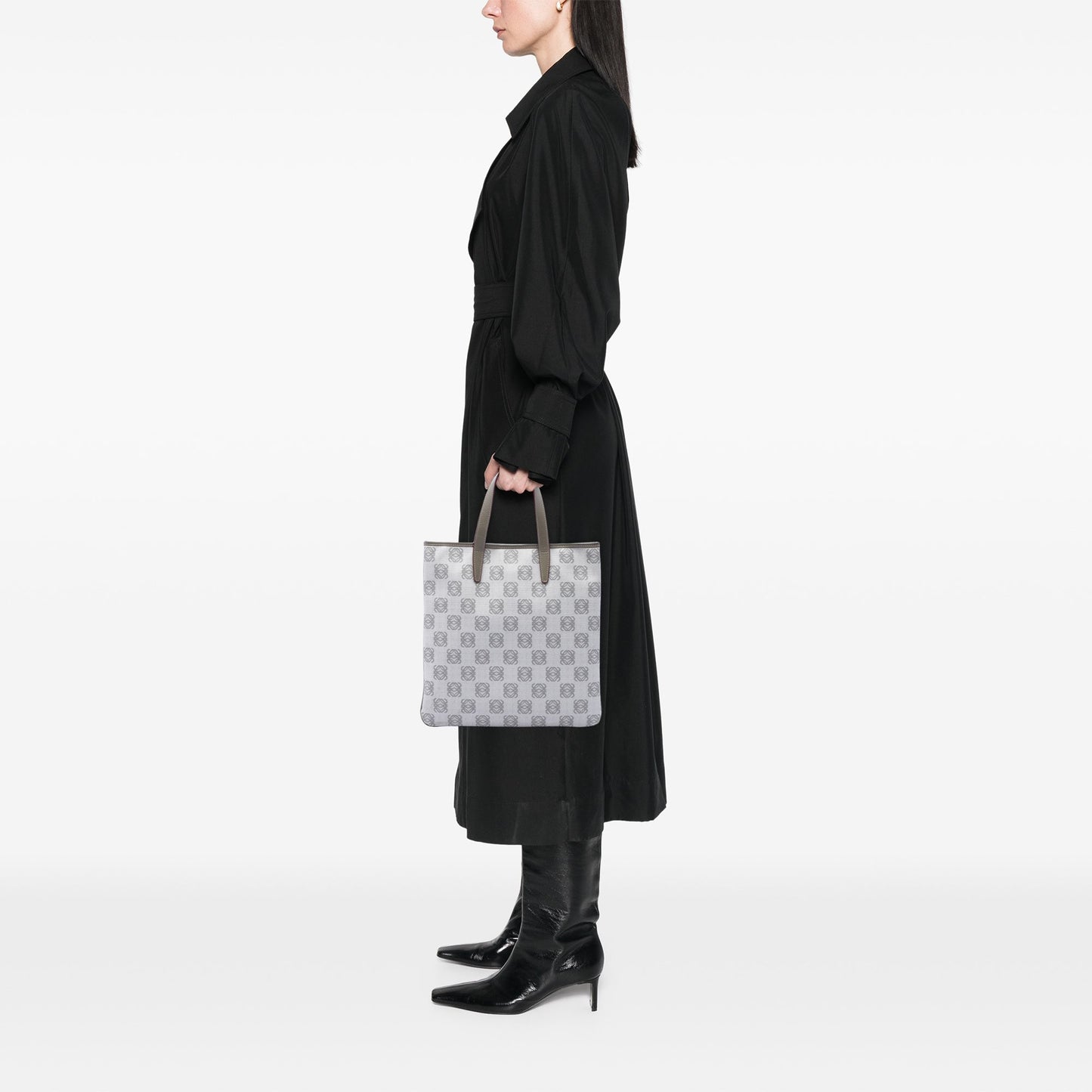 LOEWE Anagram Coated Canvas Tote