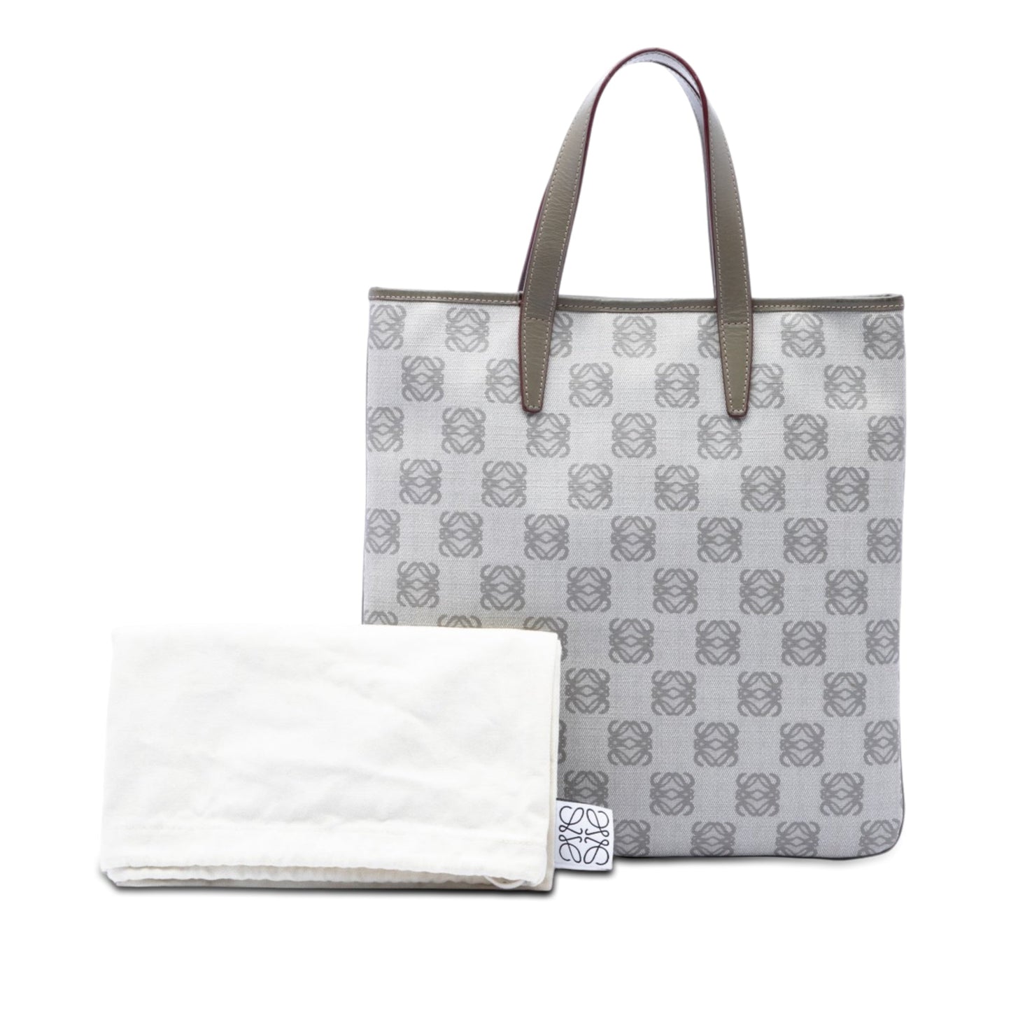 LOEWE Anagram Coated Canvas Tote
