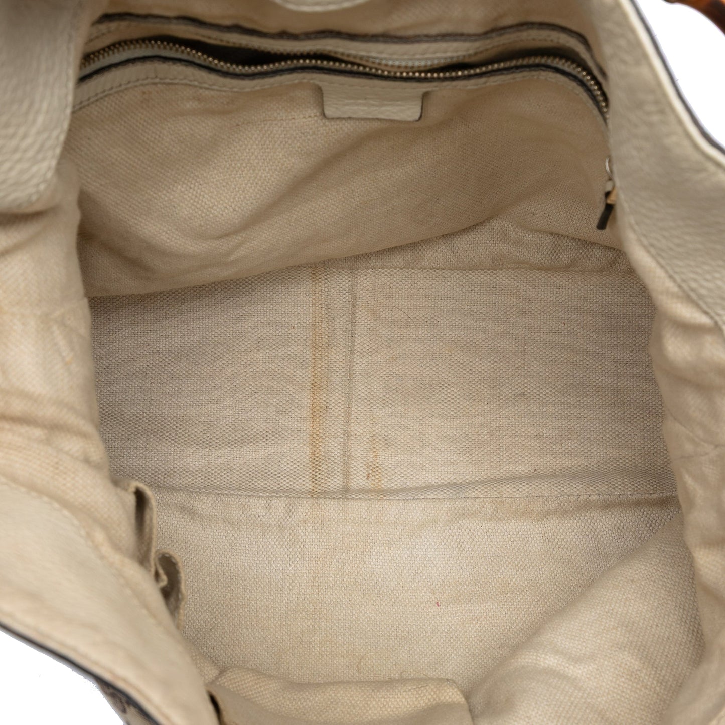 Gucci GG Canvas Bamboo Diana Satchel
