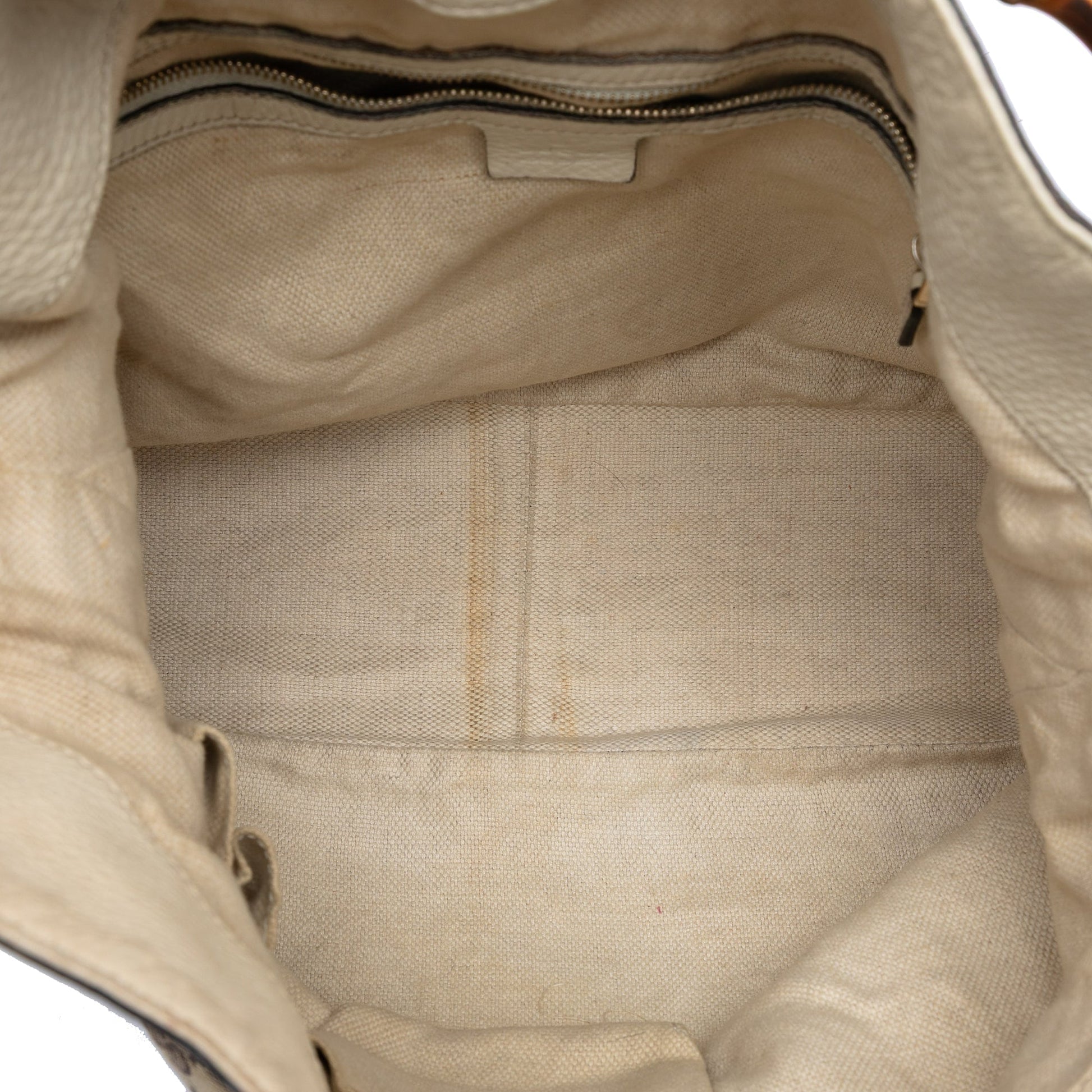 Gucci GG Canvas Bamboo Diana Satchel