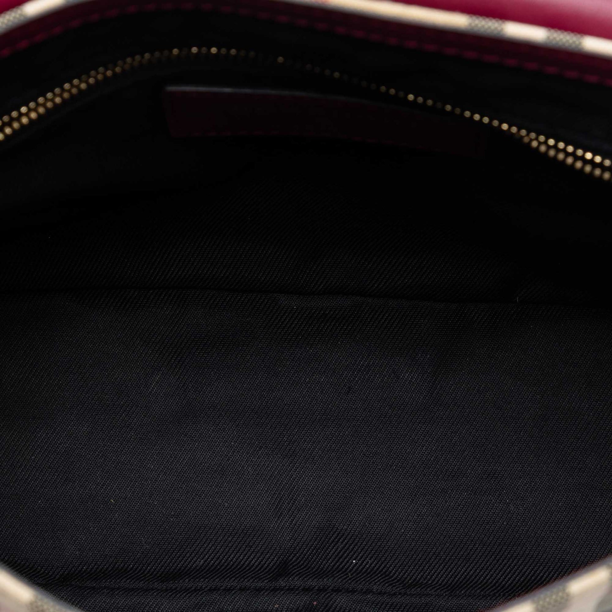 Burberry Small Bicolor Leather and House Check Dickens Crossbody
