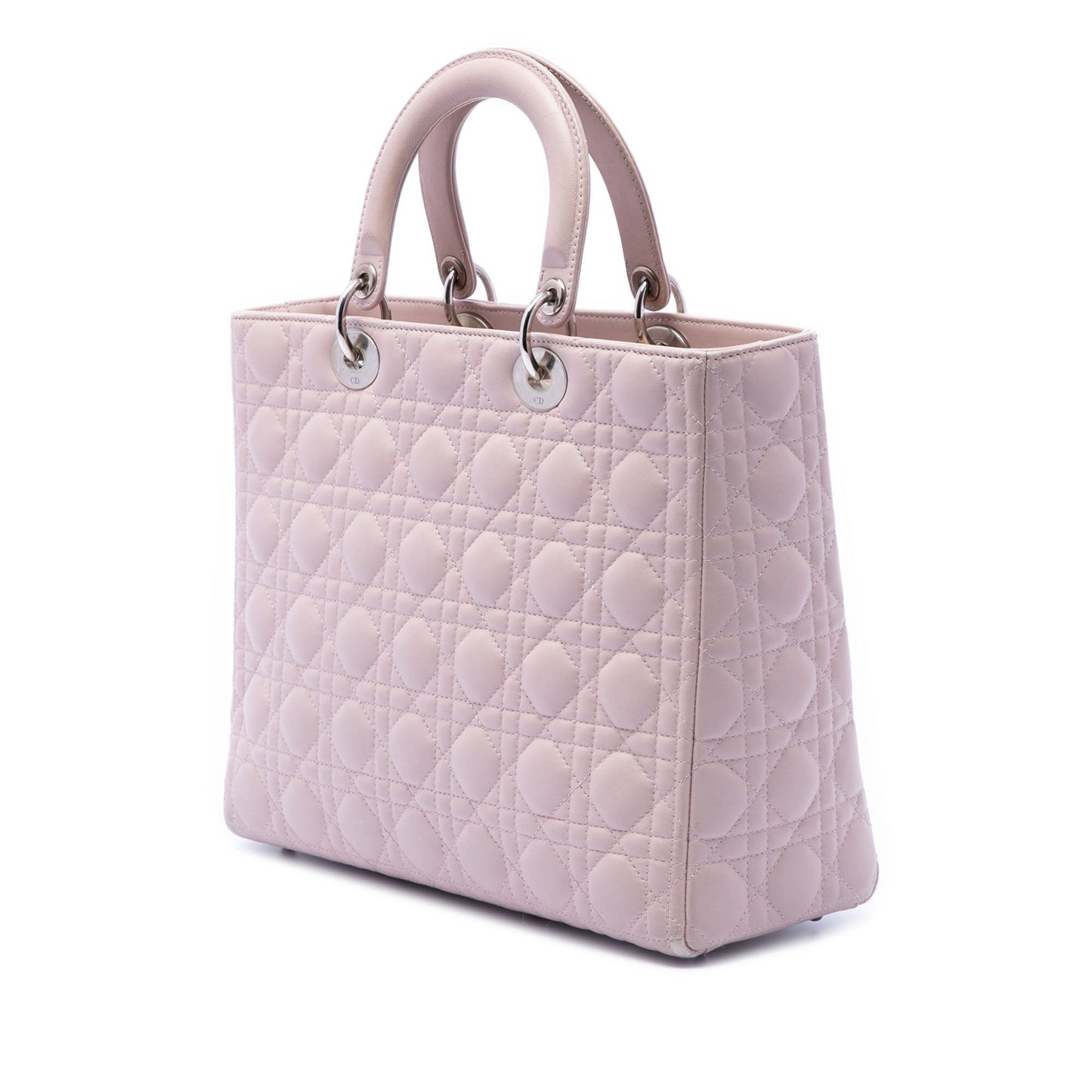 Dior Large Lambskin Cannage Lady Dior