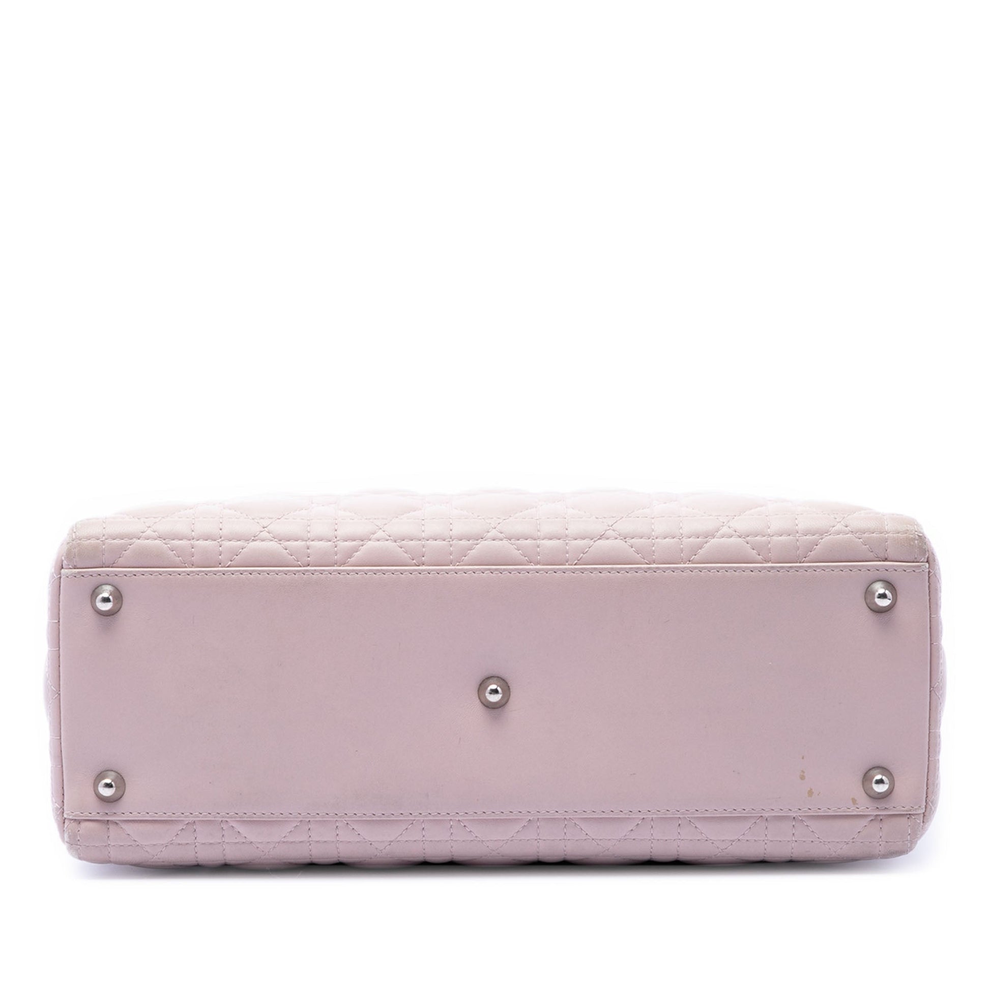 Dior Large Lambskin Cannage Lady Dior