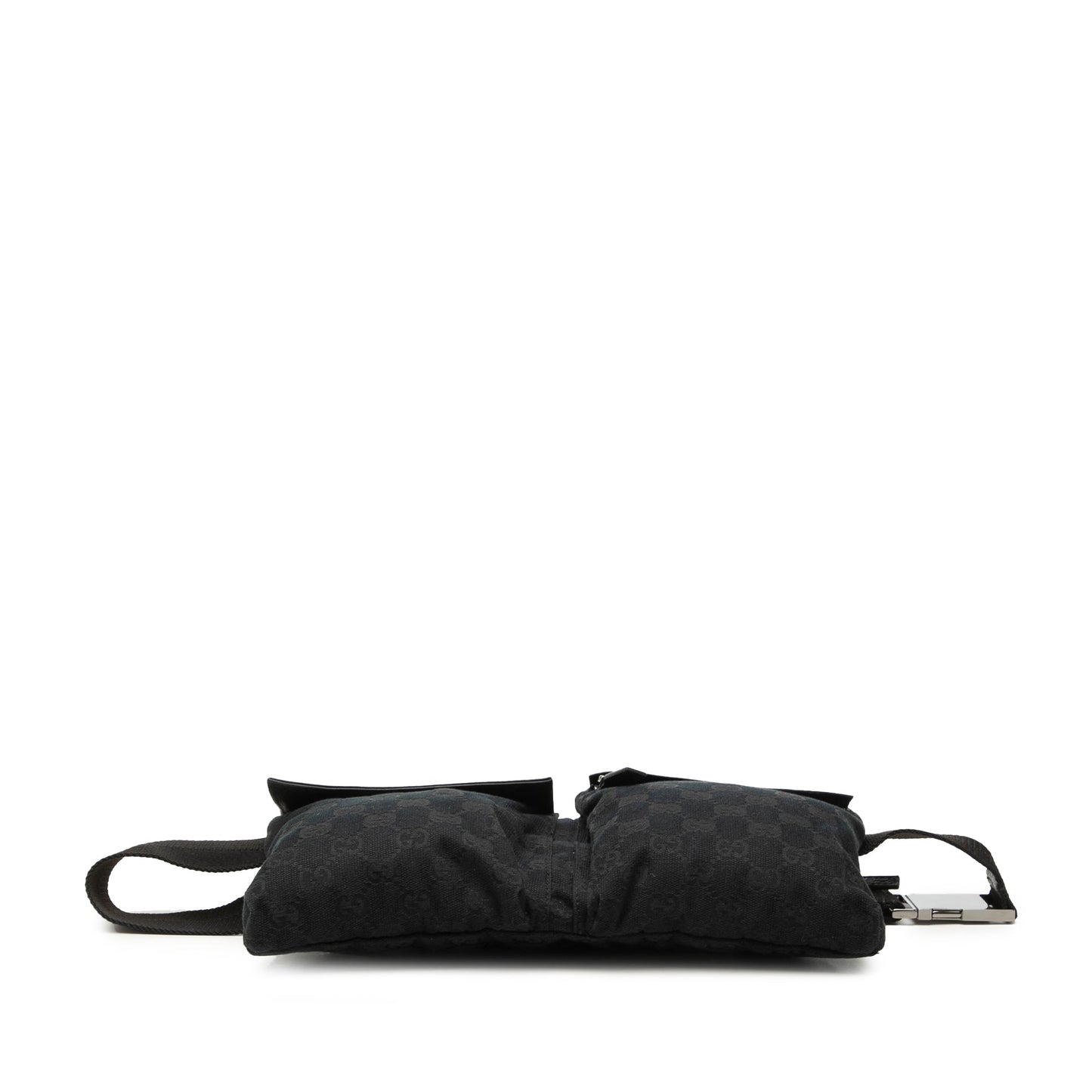 Gucci GG Canvas Double Pocket Belt Bag