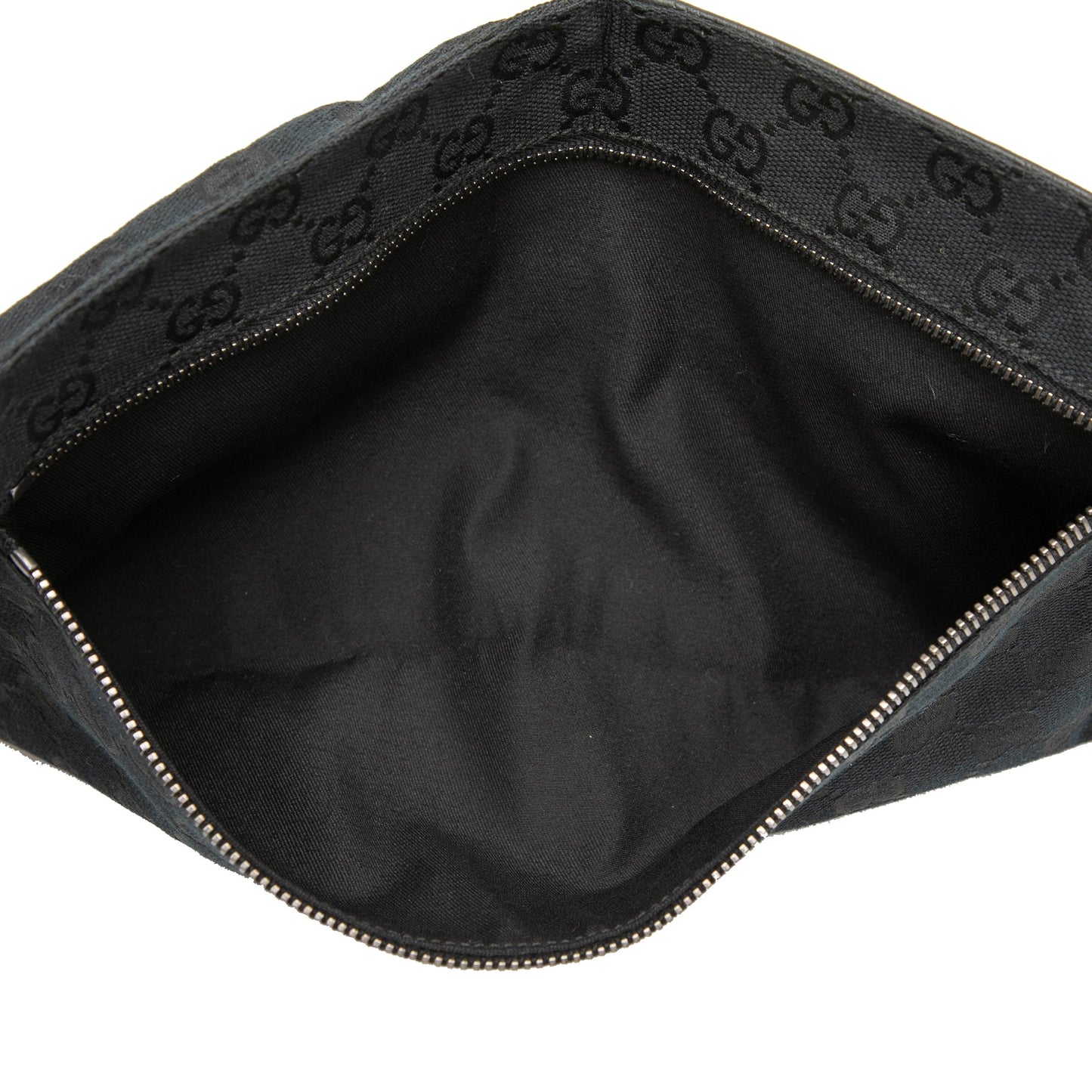 Gucci GG Canvas Double Pocket Belt Bag