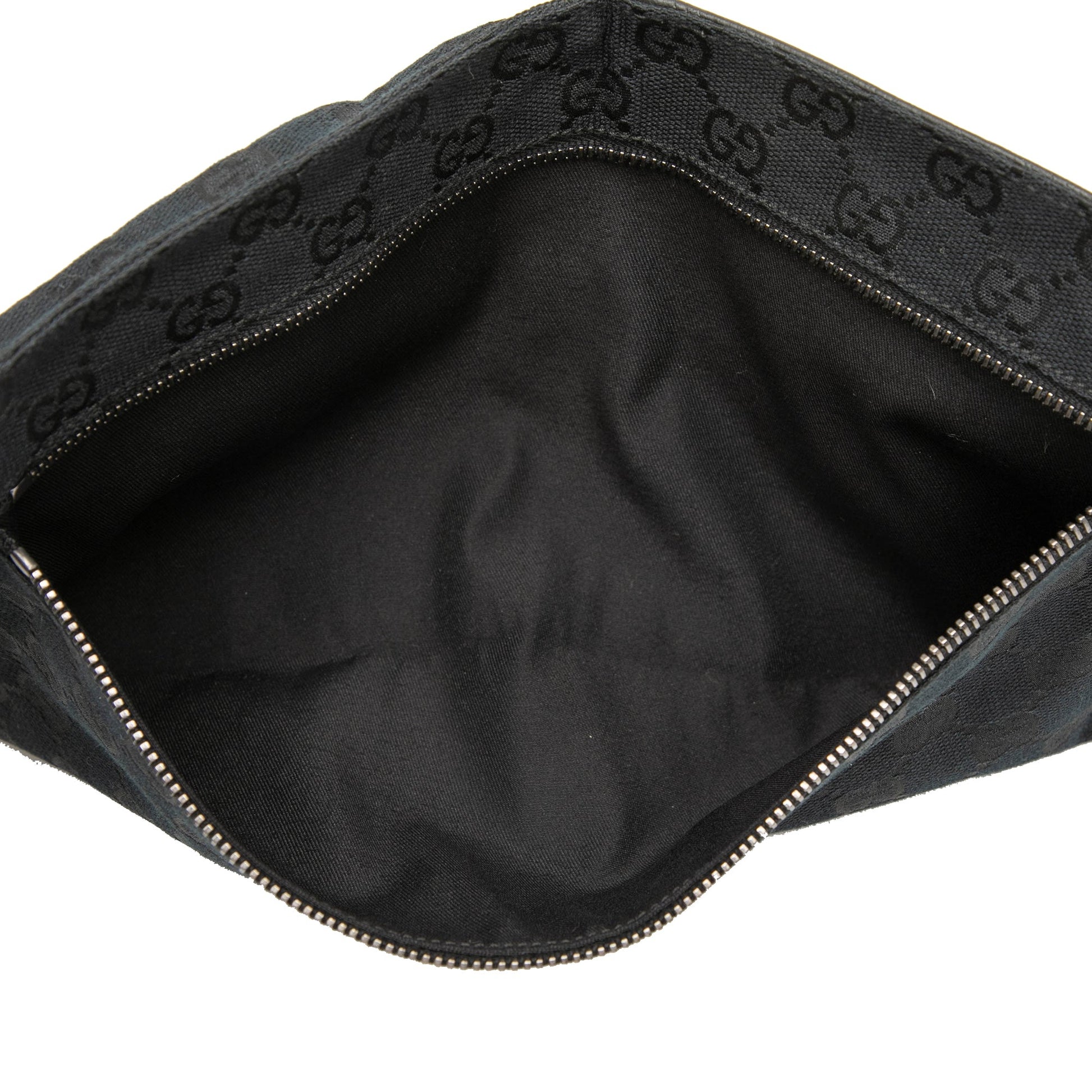 Gucci GG Canvas Double Pocket Belt Bag