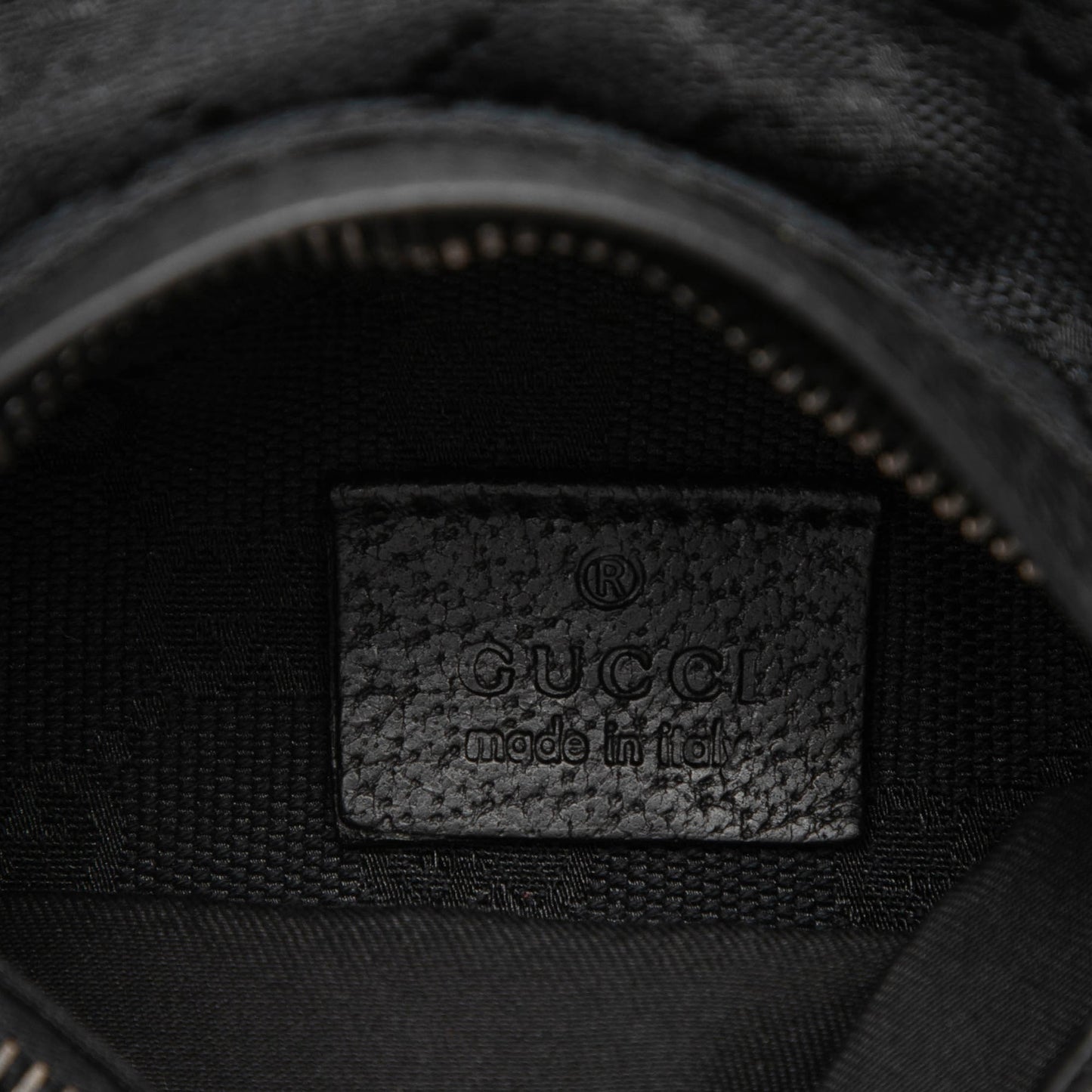 Gucci GG Canvas Double Pocket Belt Bag