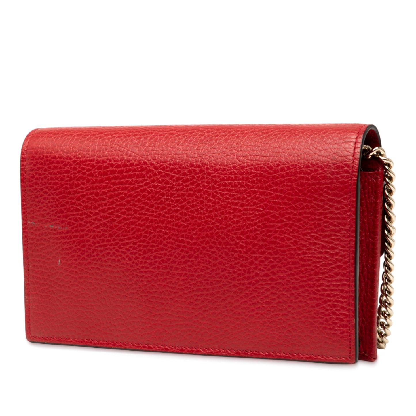 Gucci Dollar Calfskin Interlocking G Wallet on Chain