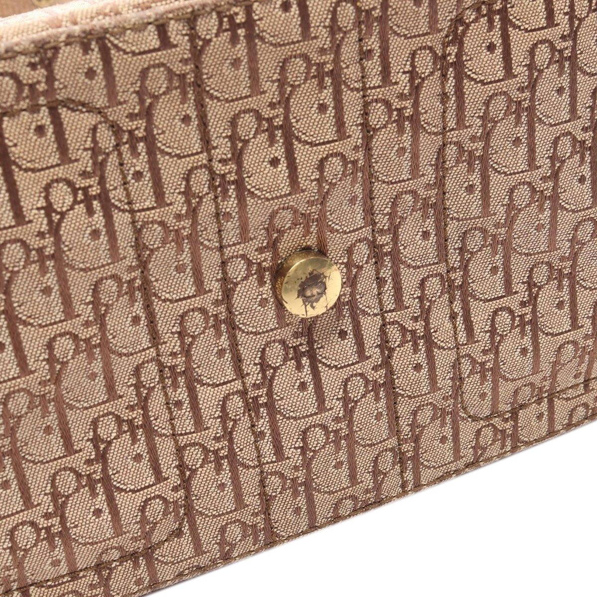 Dior Diorissimo Street Chic Columbus Shoulder Bag — Beige