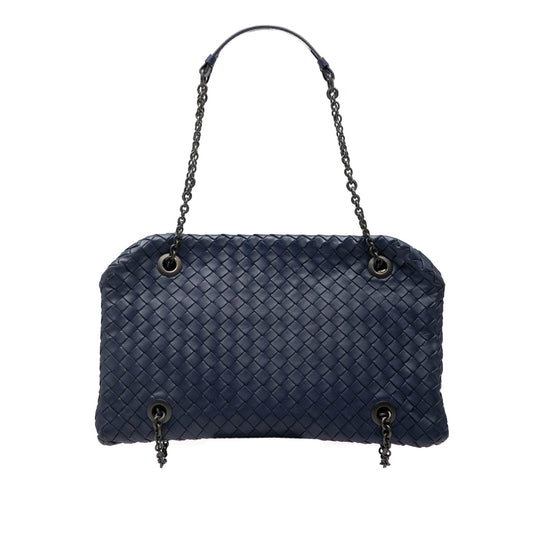 Bottega Veneta Nappa Intrecciato Duo Shoulder Bag