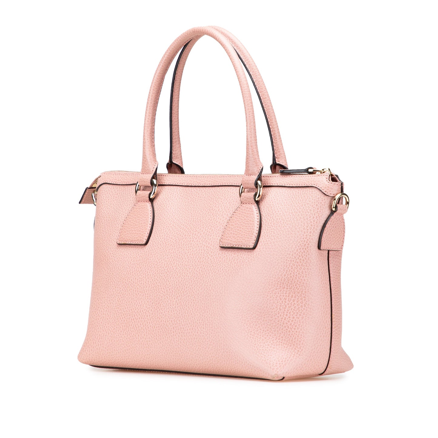 Gucci Dollar Calfskin GG Charm Satchel