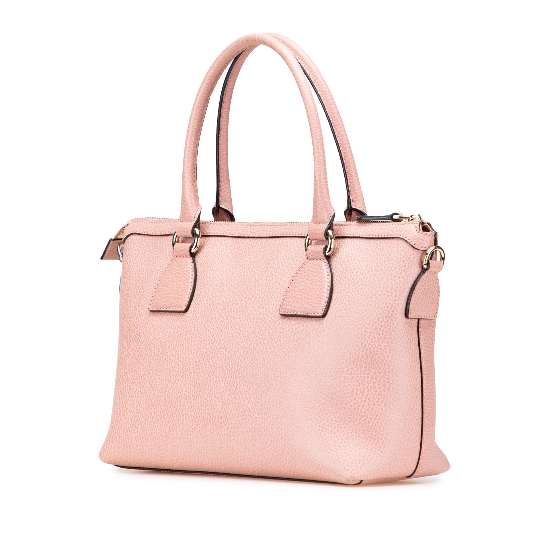 Gucci Dollar Calfskin GG Charm Satchel
