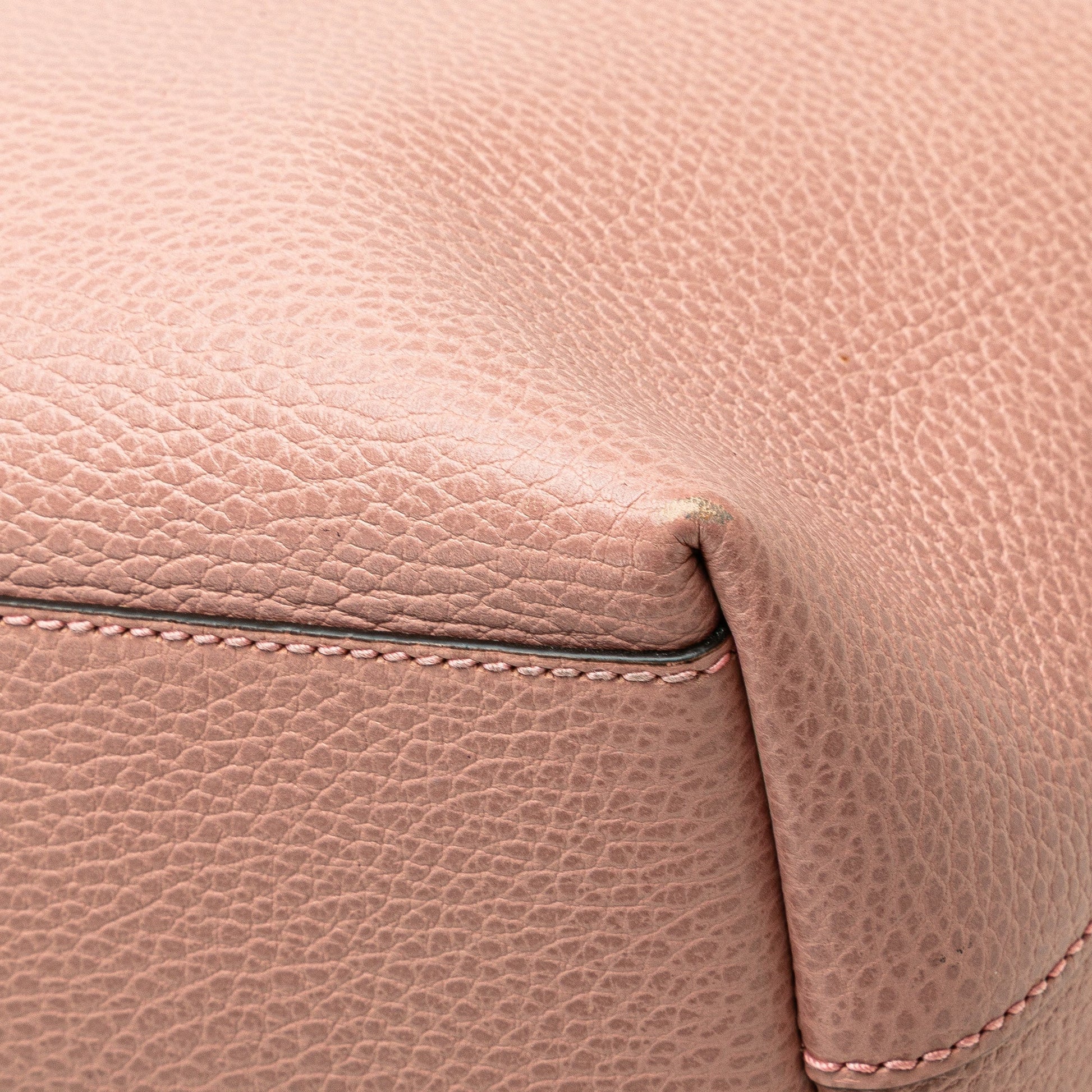 Gucci Dollar Calfskin GG Charm Satchel