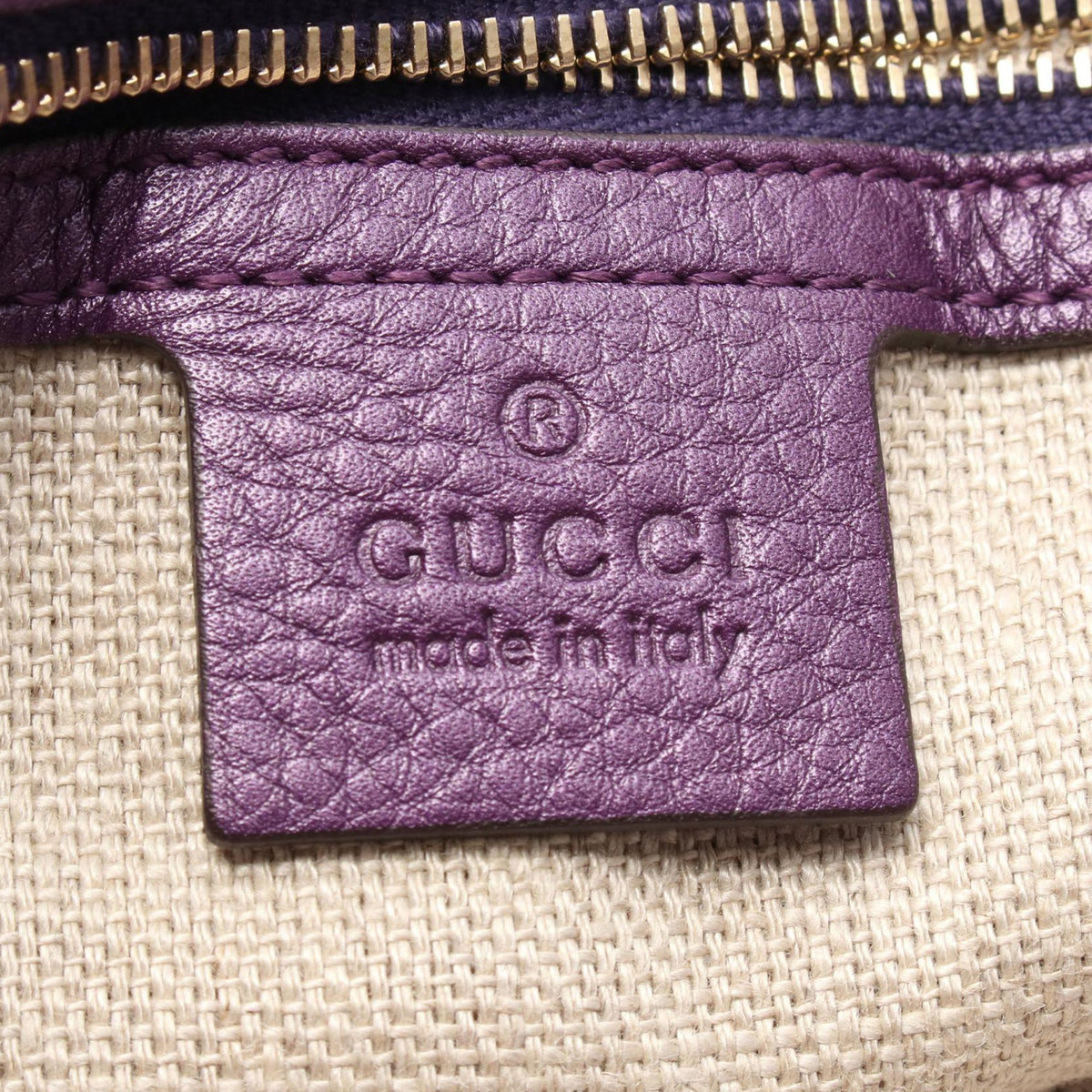 Gucci Leather Greenwich Tote