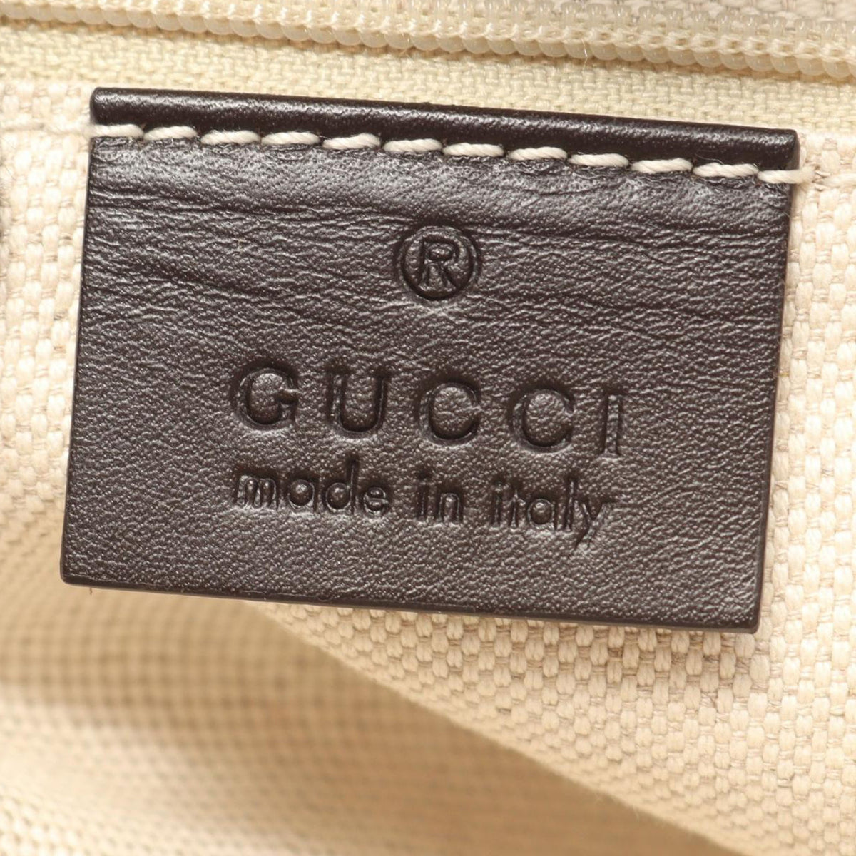 Gucci GG Canvas Sukey Handbag — Beige