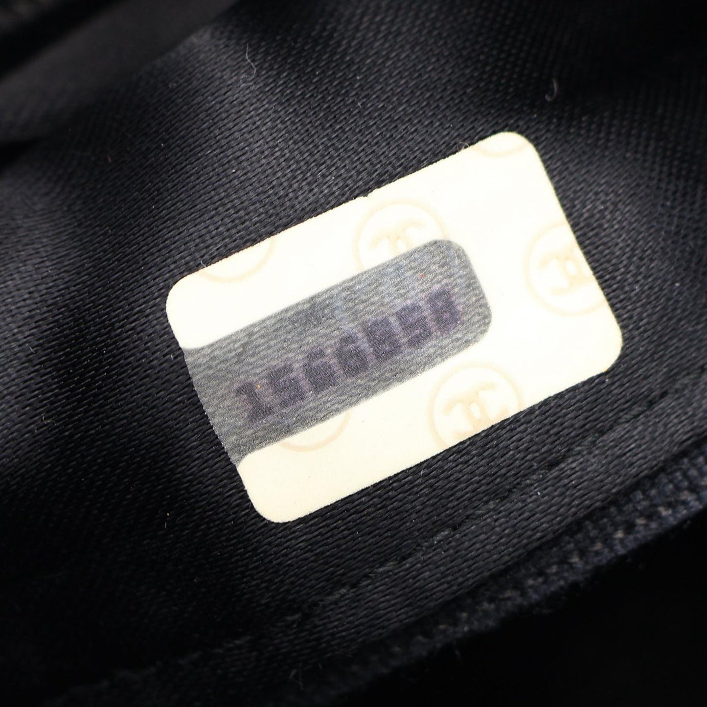 Chanel CHANEL COCO Mark Shoulder Bag Lambskin (sheep leather) Black Used Women