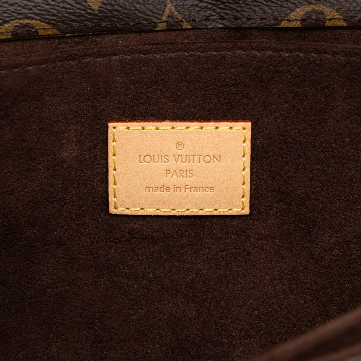 Louis Vuitton Monogram Pochette Metis — Brown