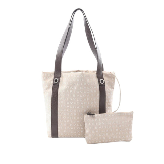 Bvlgari Canvas Logomania Tote