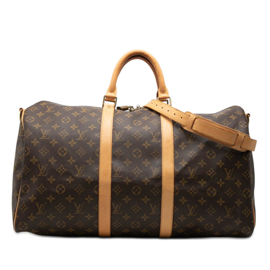 Louis Vuitton Monogram Keepall Bandouliere 50