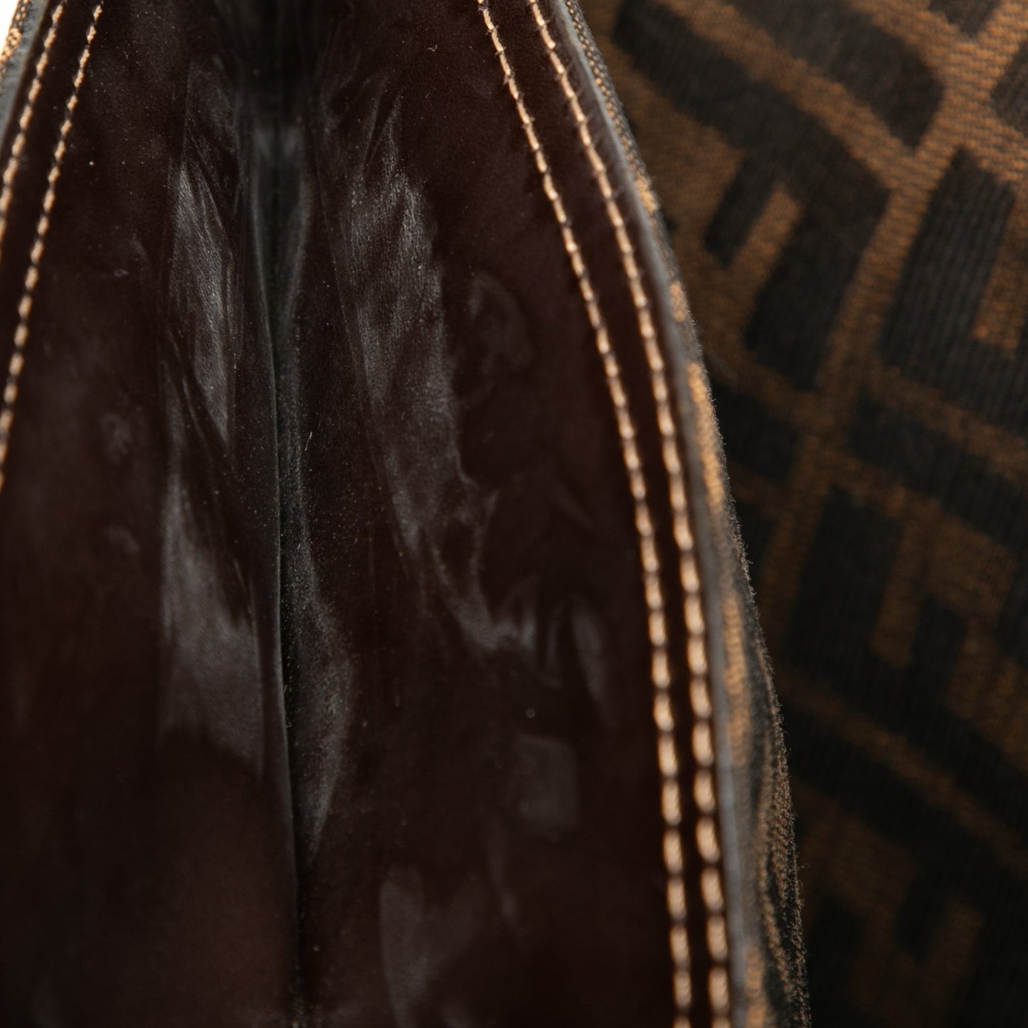 Fendi Zucca Canvas Hobo