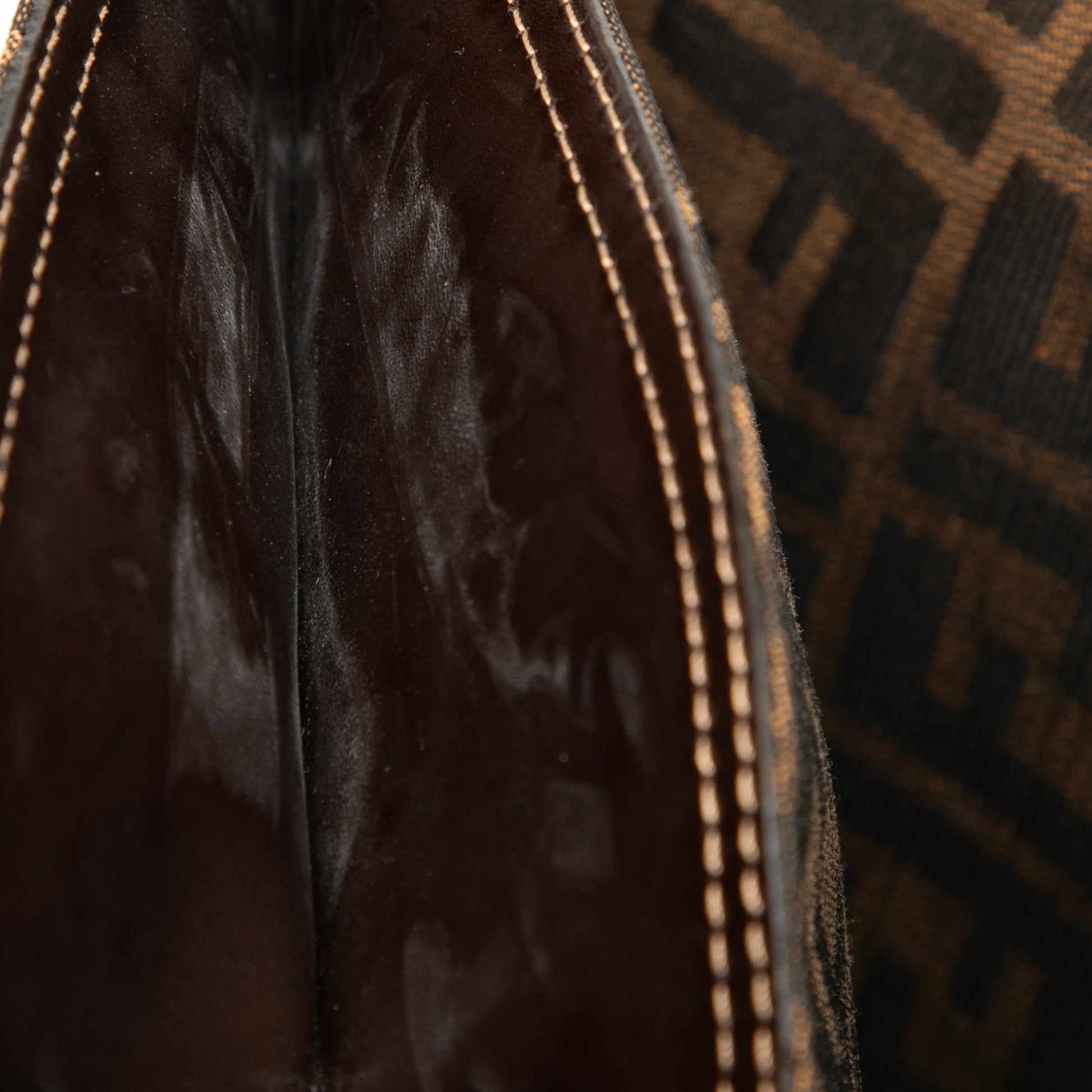 Fendi Zucca Canvas Hobo