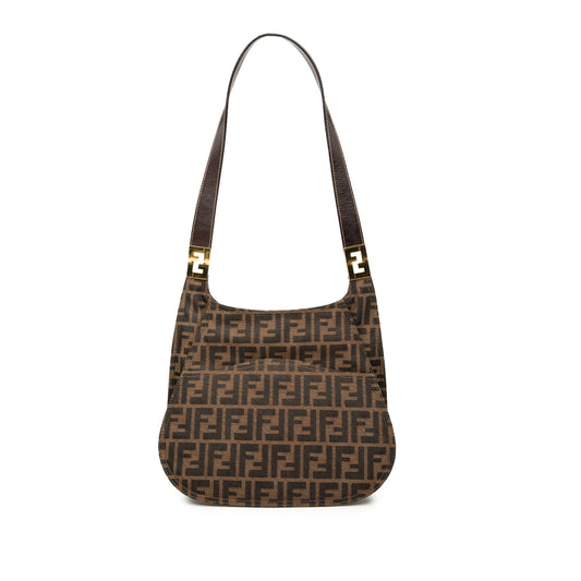 Fendi Zucca Canvas Hobo